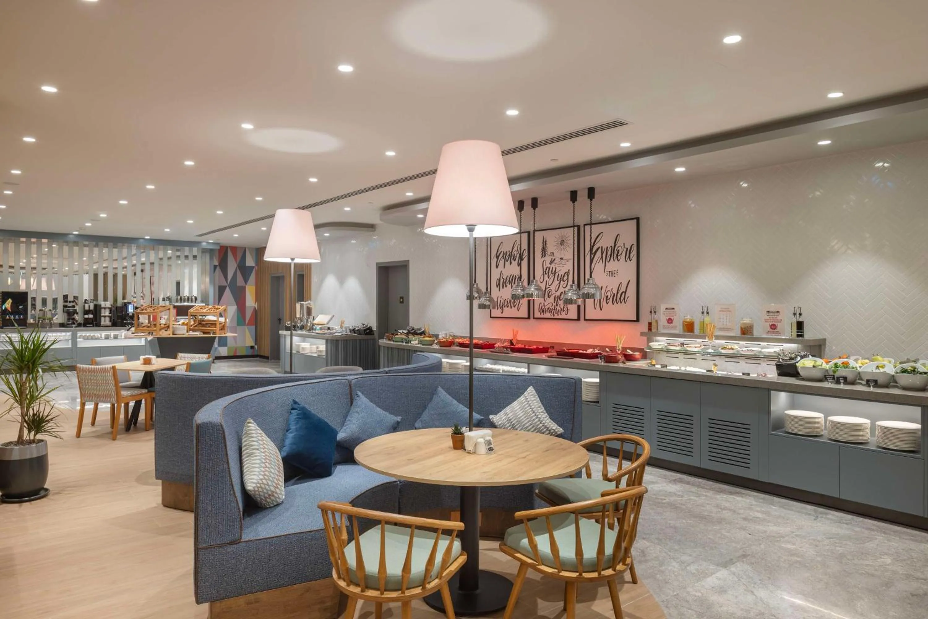 Restaurant/places to eat in Hampton by Hilton Antalya Airport