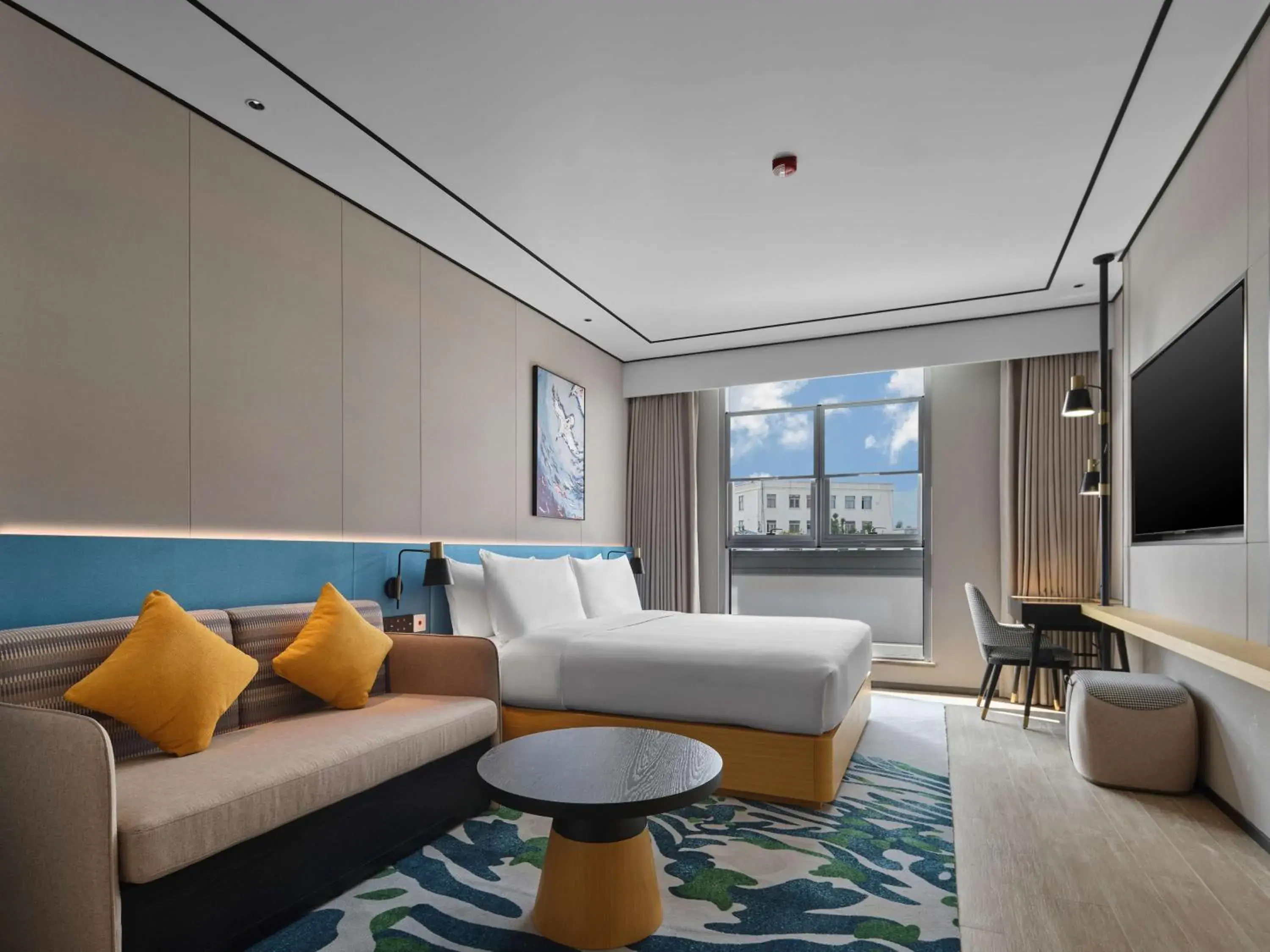 Living room in Hilton Garden Inn Kunming Dianchi Living room in Hilton Garden Inn Kunming Dianchi