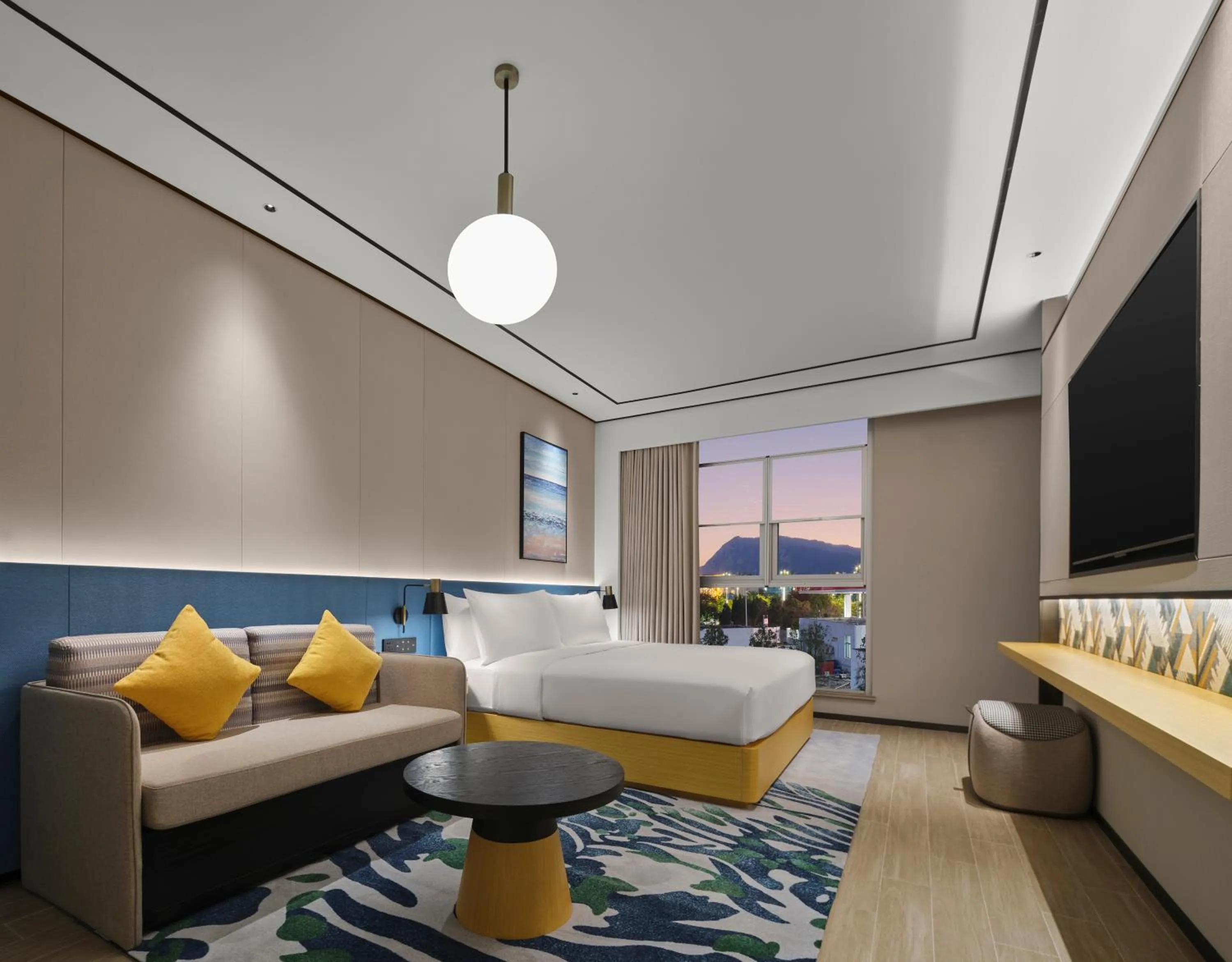 Bed in Hilton Garden Inn Kunming Dianchi