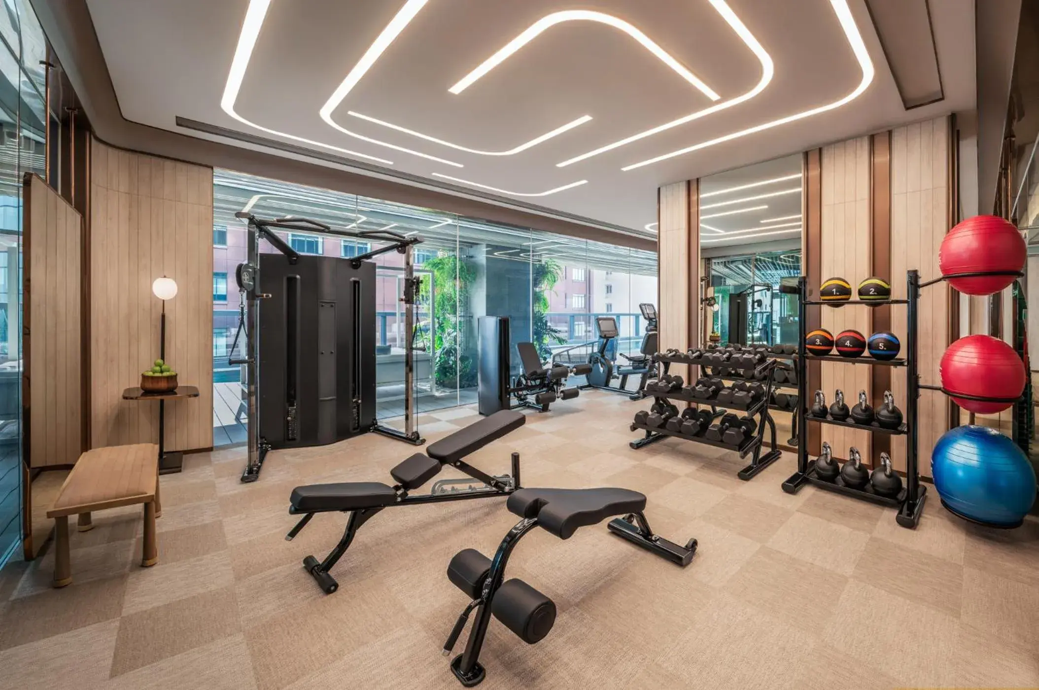 Fitness centre/facilities in Hilton Saigon Fitness centre/facilities in Hilton Saigon