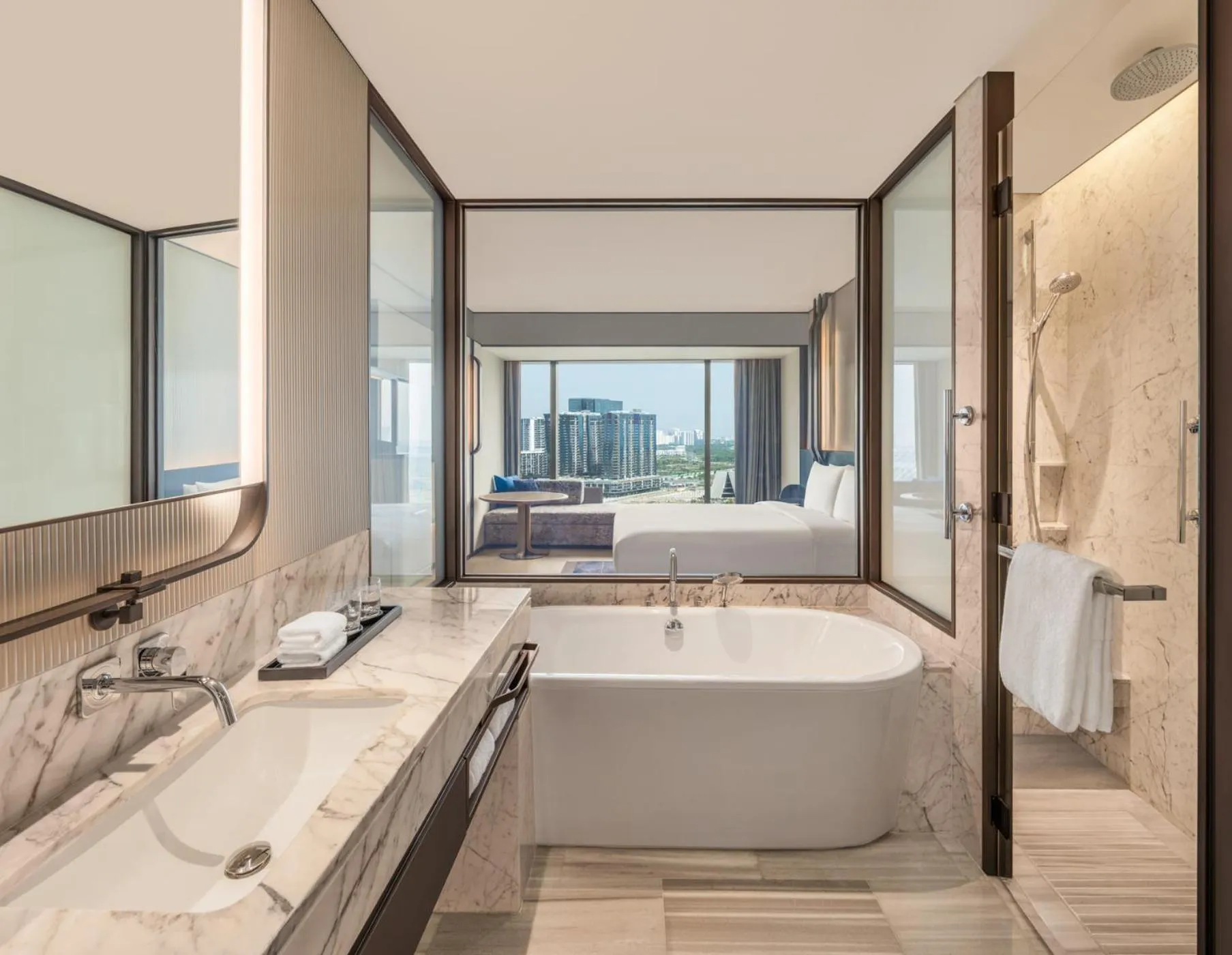 Bathroom in Hilton Saigon
