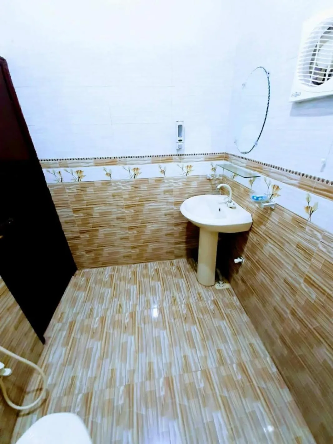 Shower in Galaxy Inn Guest House