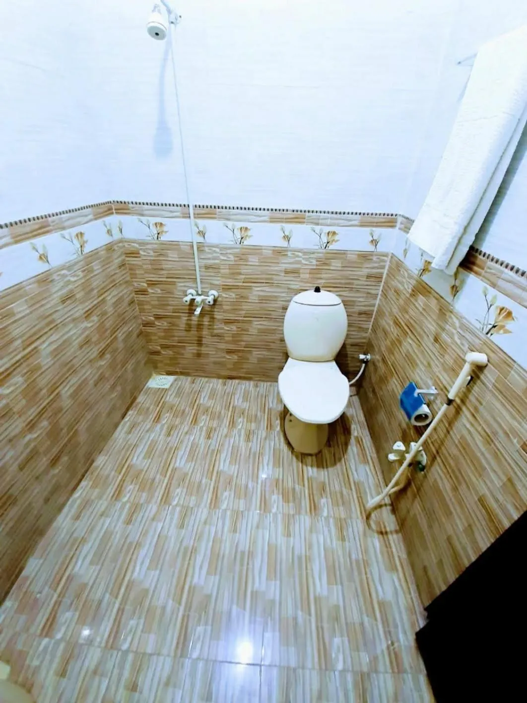 Shower in Galaxy Inn Guest House