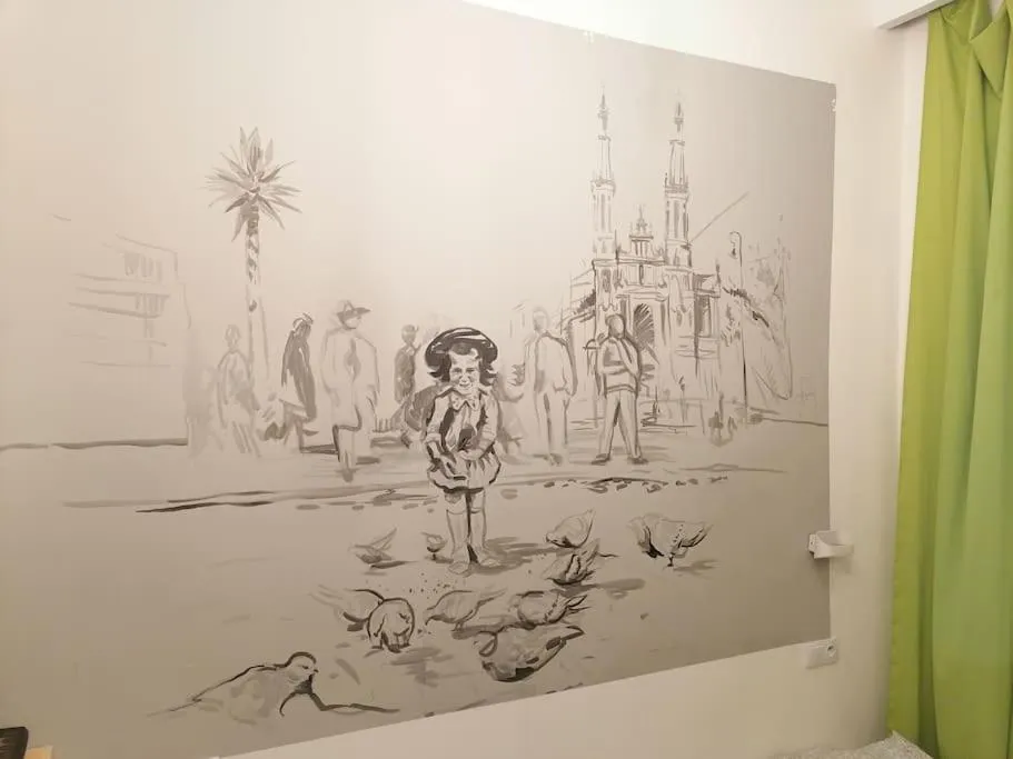 Decorative detail in CityCenter NOWY ŚWIAT studio