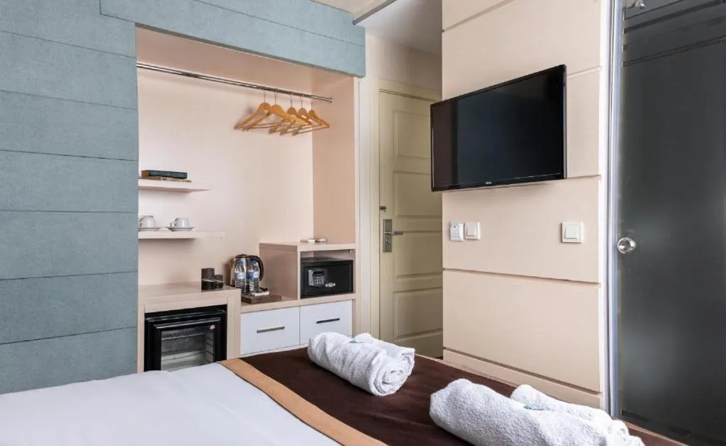 Bed in Sultan Hotel Tbilisi