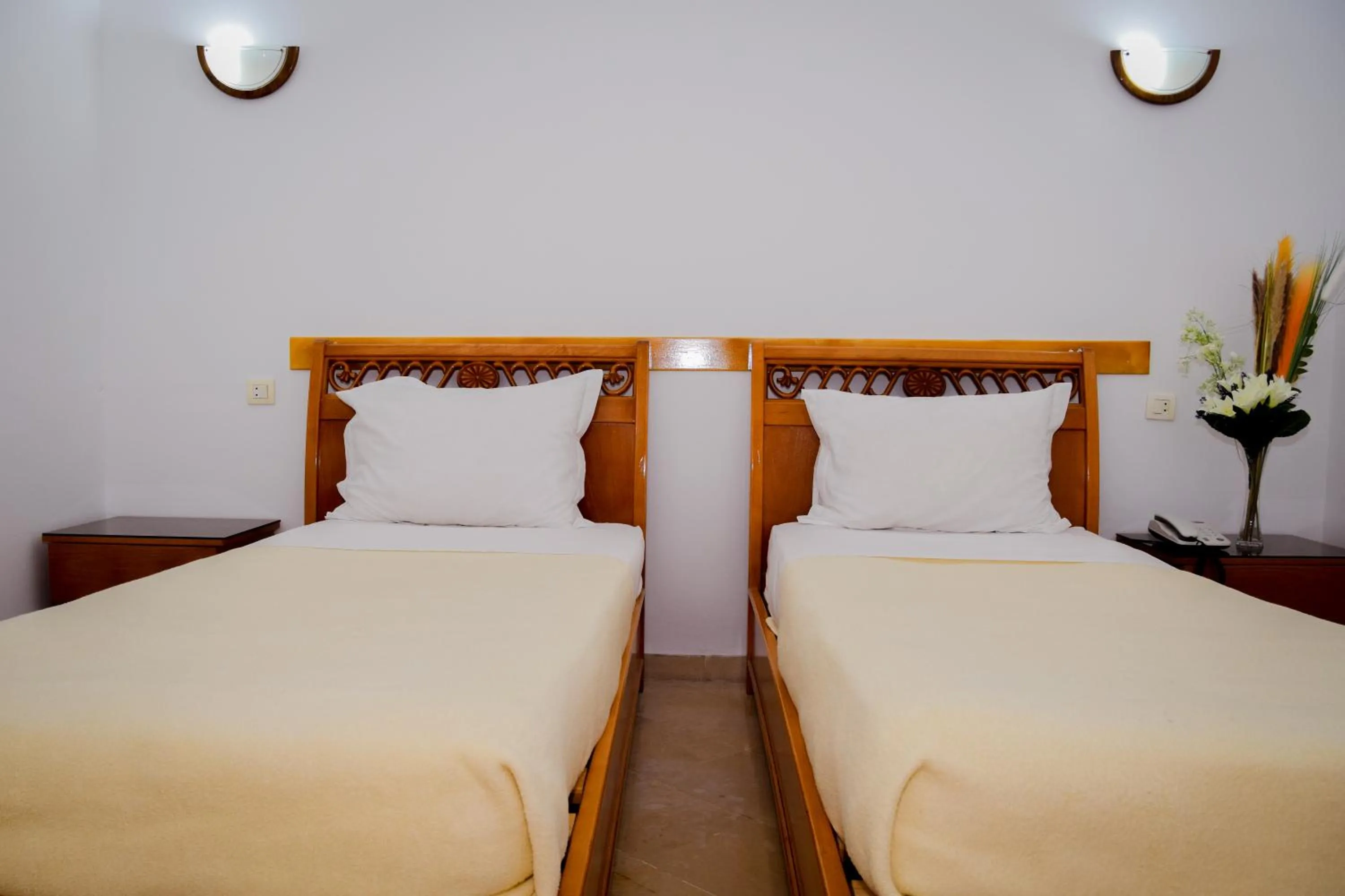 Bed in Le Grand Hotel Djerba