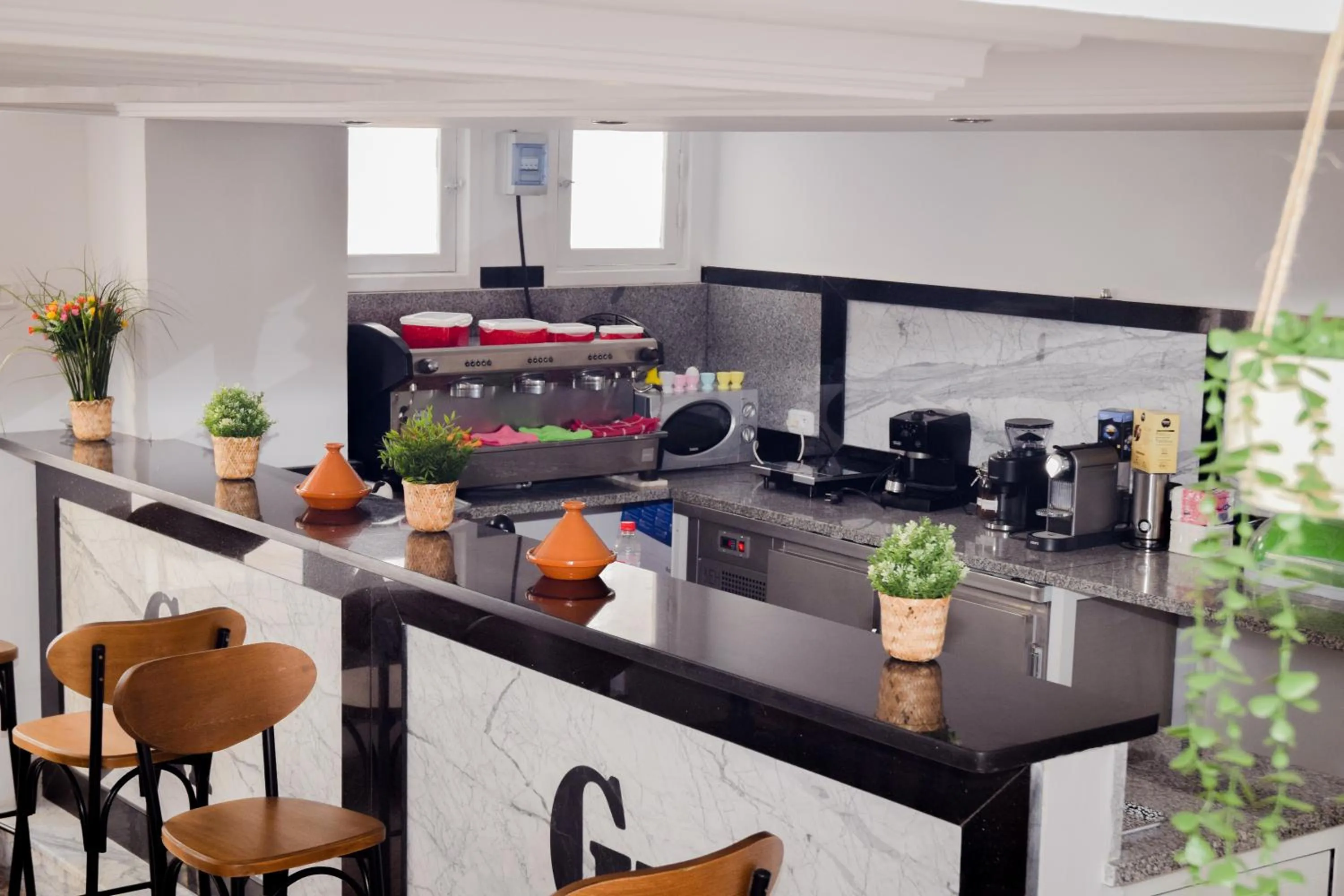 Kitchen or kitchenette in Le Grand Hotel Djerba