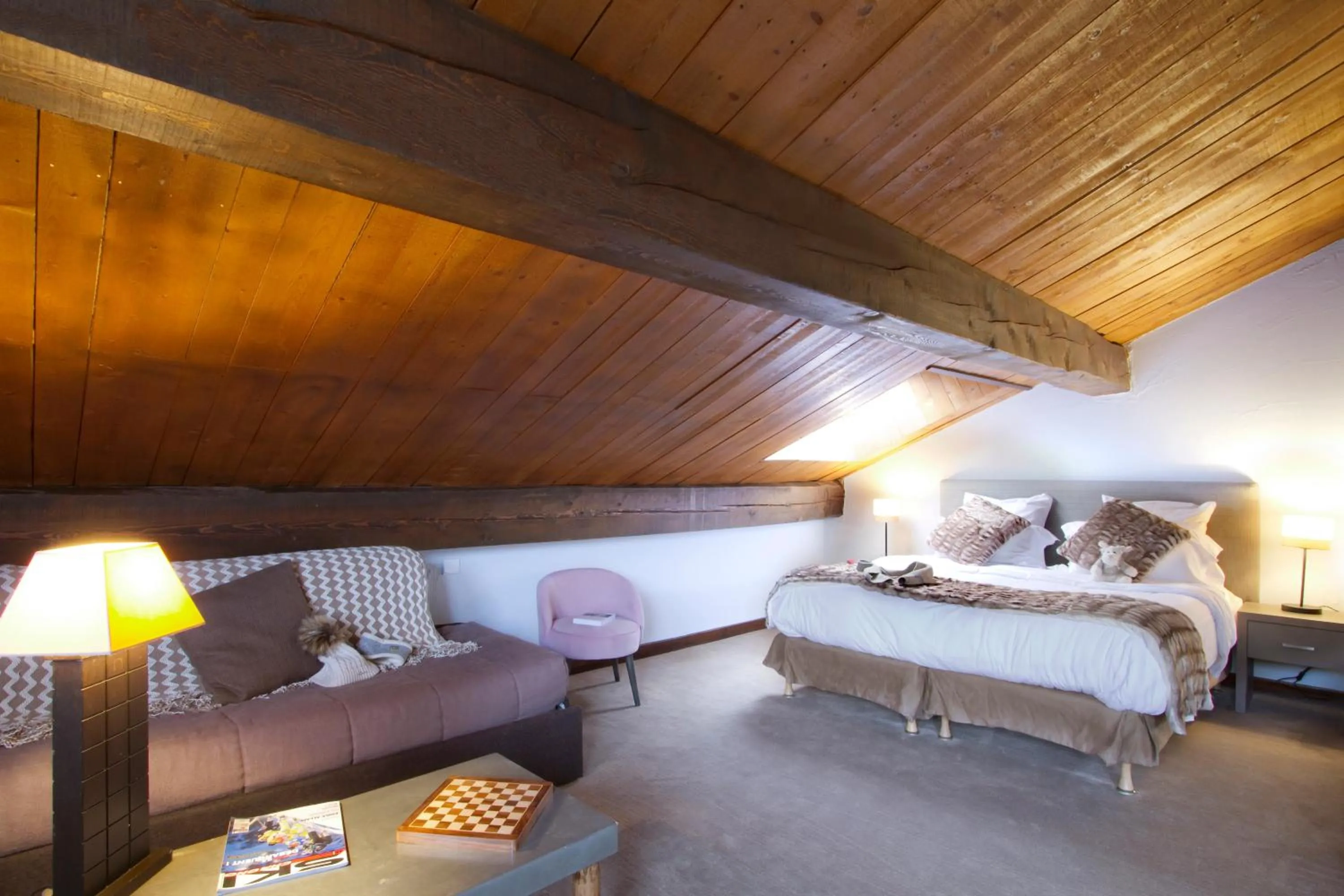 Bed in Odalys Hotel New Solarium