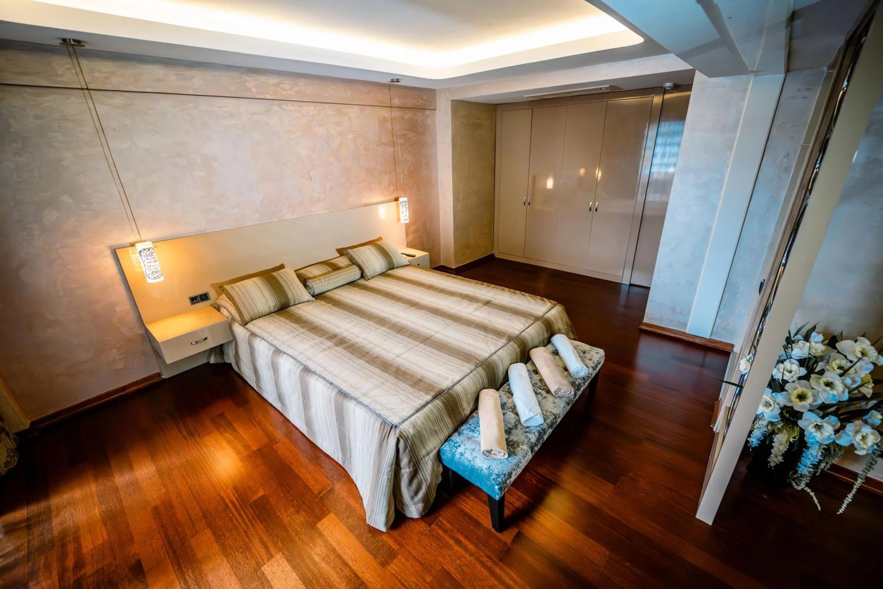 Bed in Prime Beach Hotel