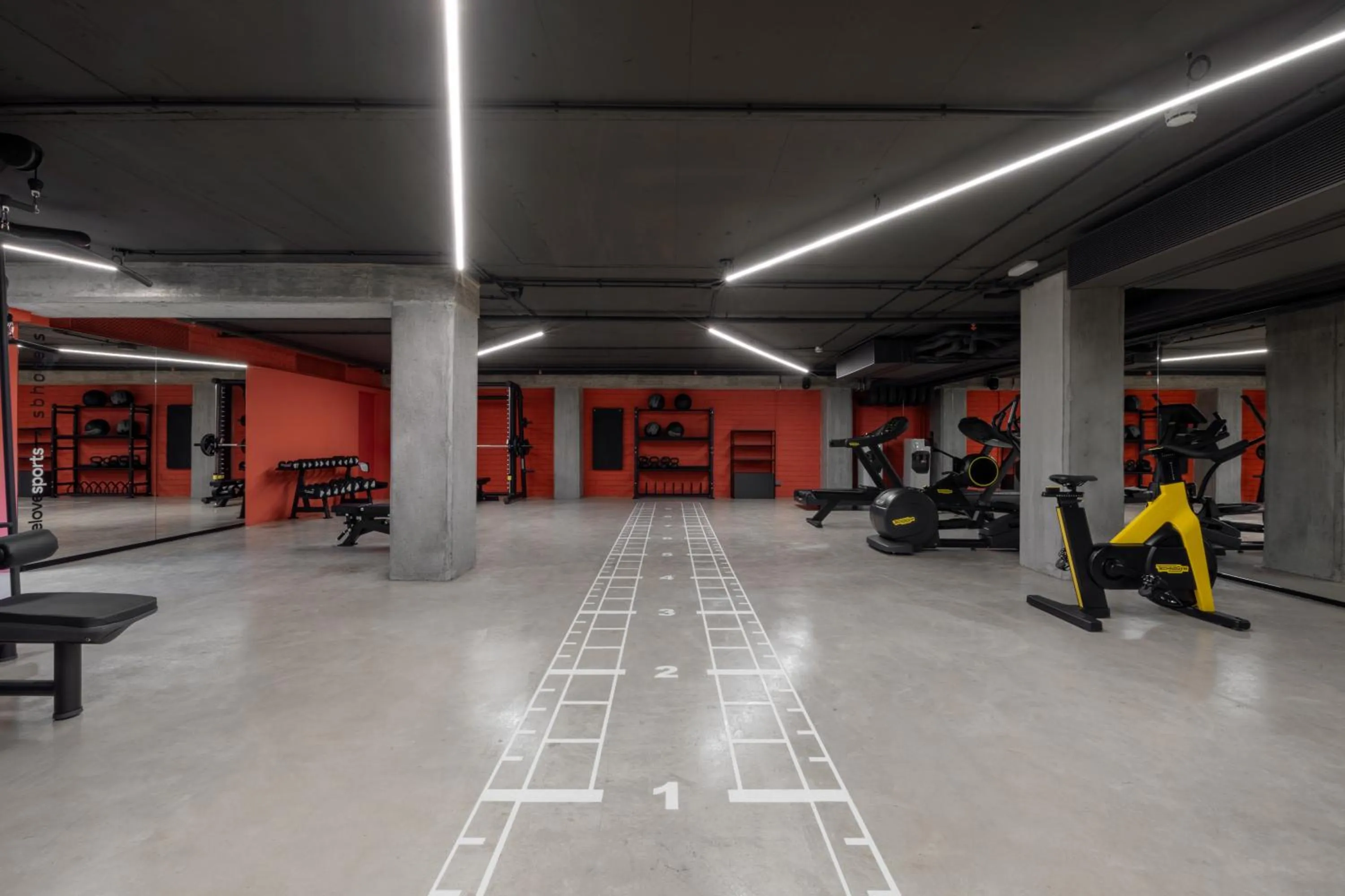 Fitness centre/facilities in Hotel SB Win 4 Sup