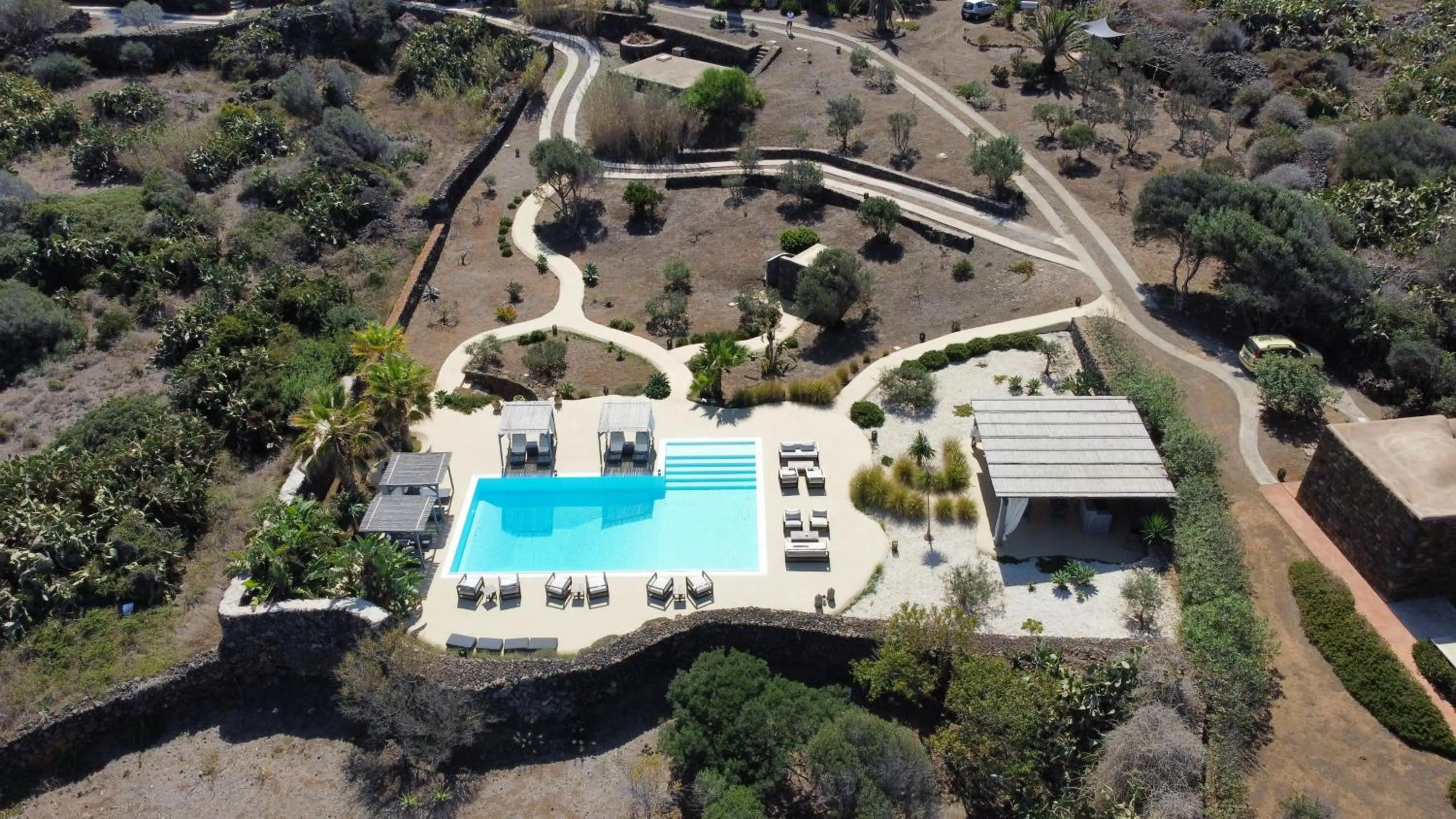 Bird's eye view in Etherea - I Dammusini di Pantelleria