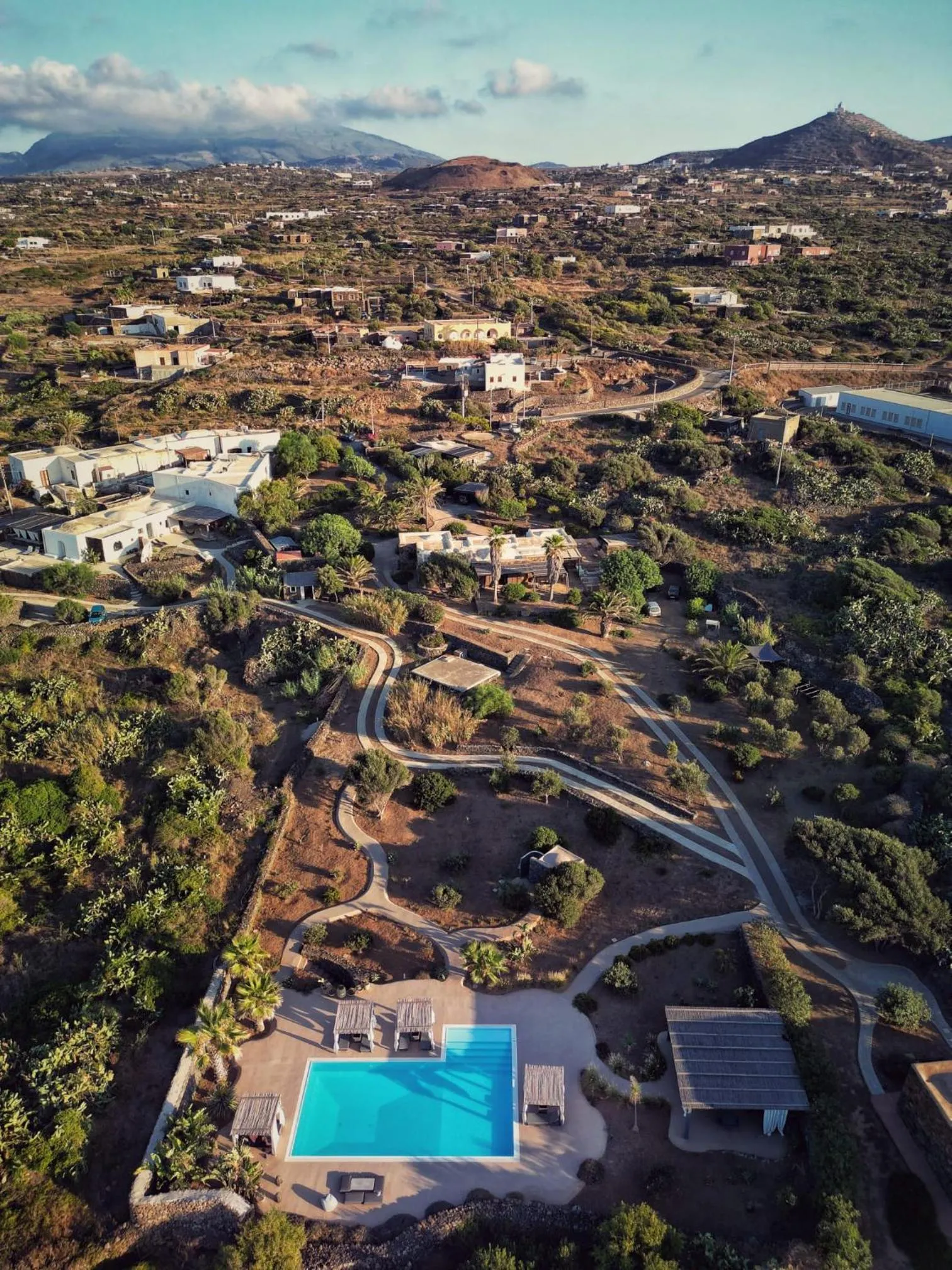 Bird's eye view in Etherea - I Dammusini di Pantelleria