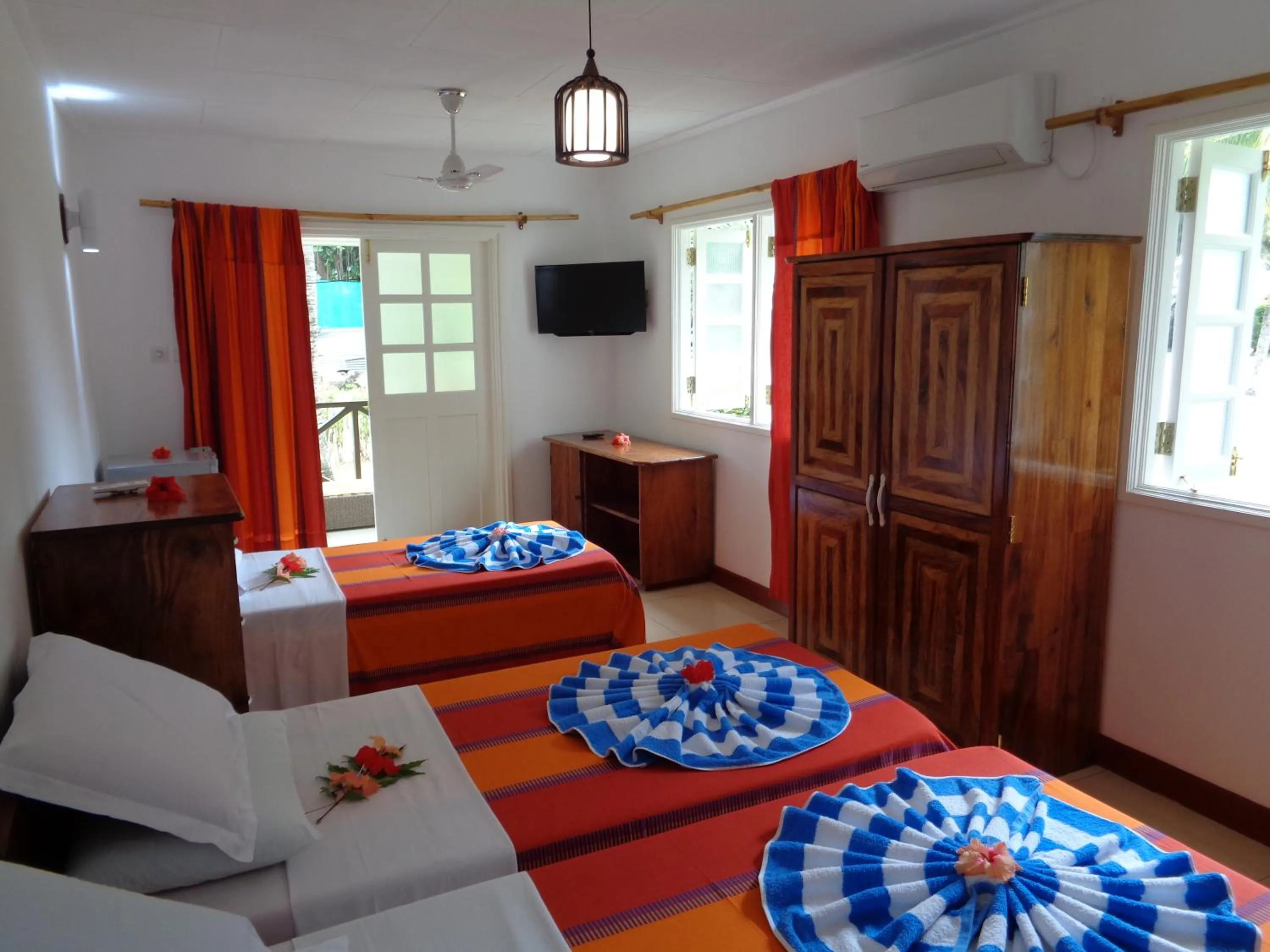 Bedroom, Bed in Chez Michellin Pensions Residence