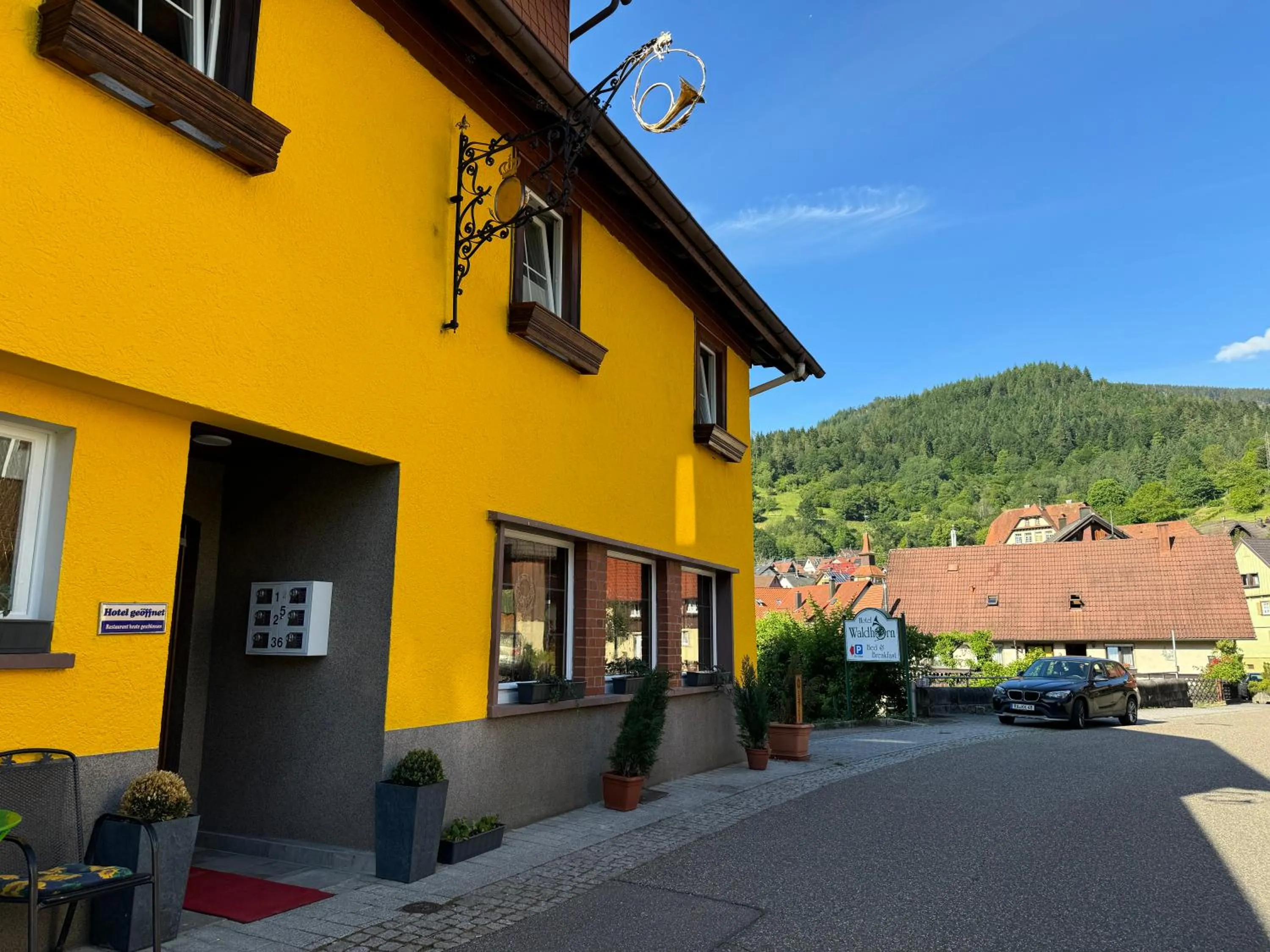 Property building in Landgasthaus waldhorn