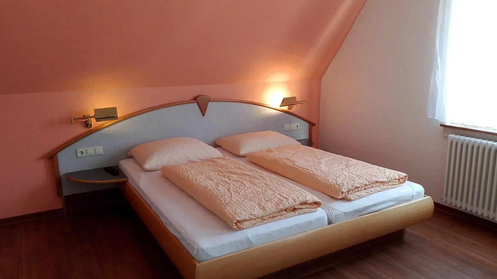 Bed in Landgasthaus waldhorn