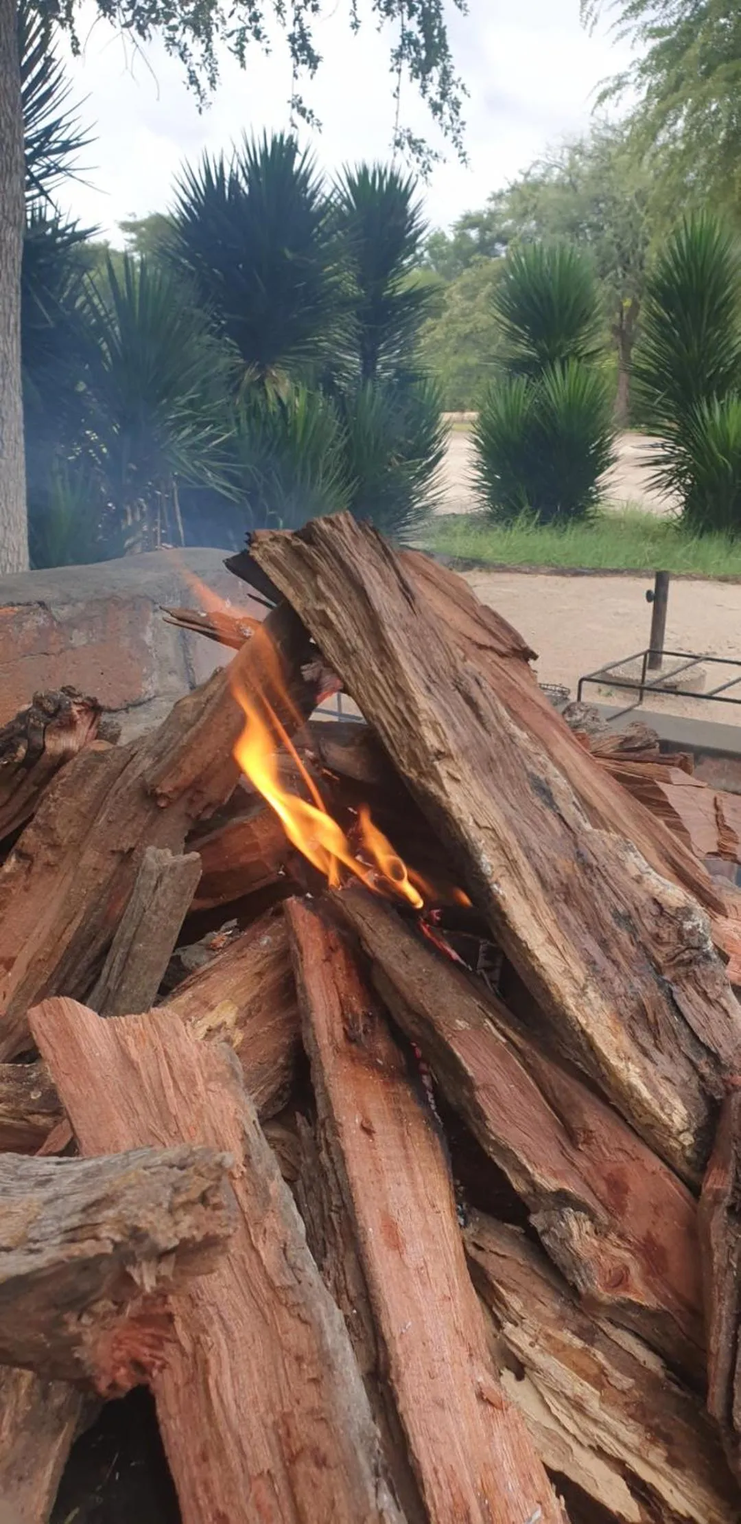 BBQ facilities in Paradise Camp Game Lodge