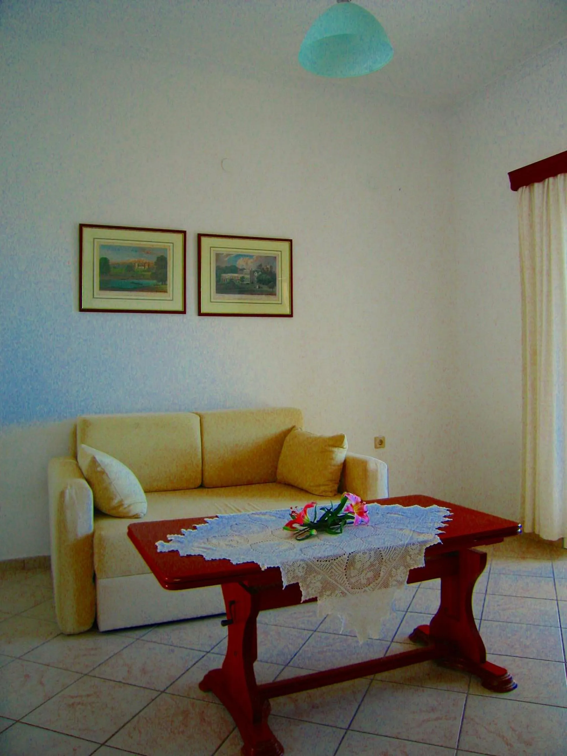 Living room in Spiros Studios