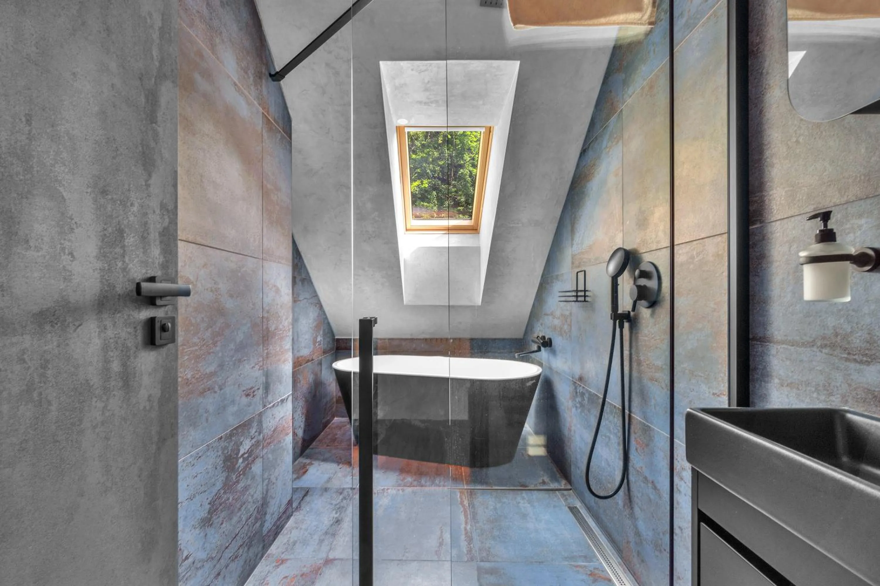 Shower in Ludvíkova bouda
