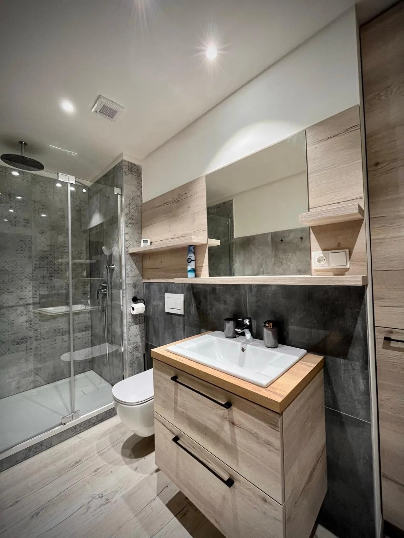 Shower in Ludvíkova bouda