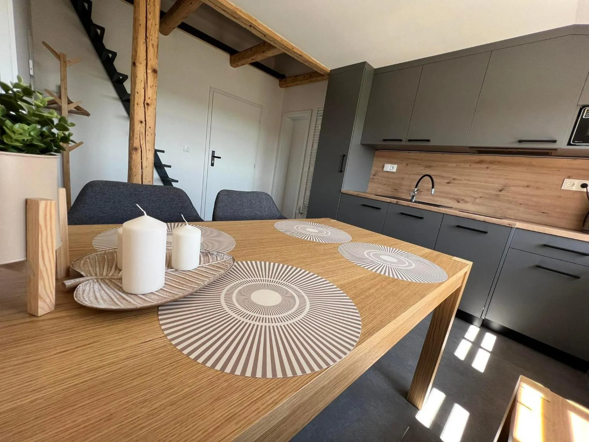 Kitchen or kitchenette in Ludvíkova bouda