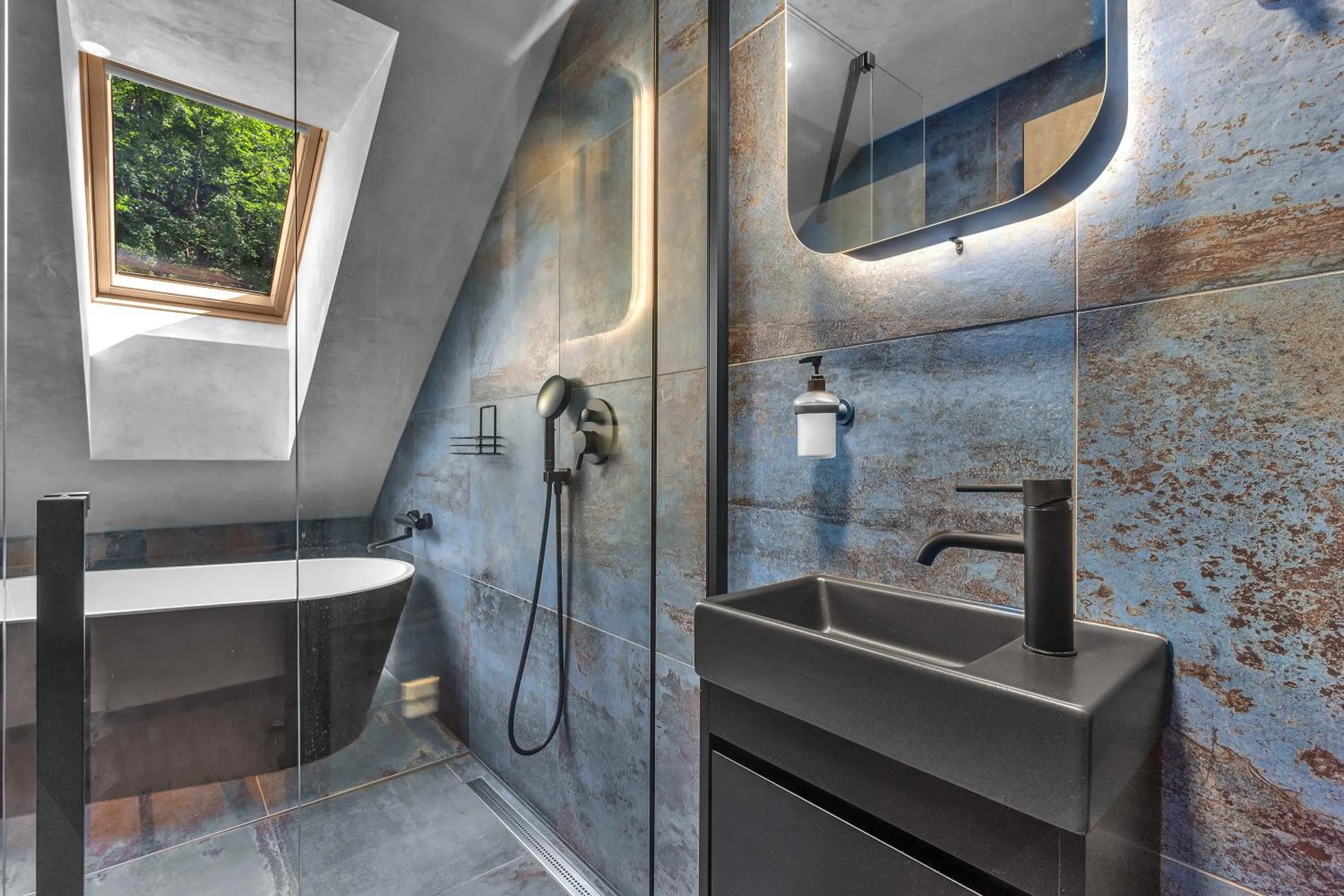 Bathroom in Ludvíkova bouda