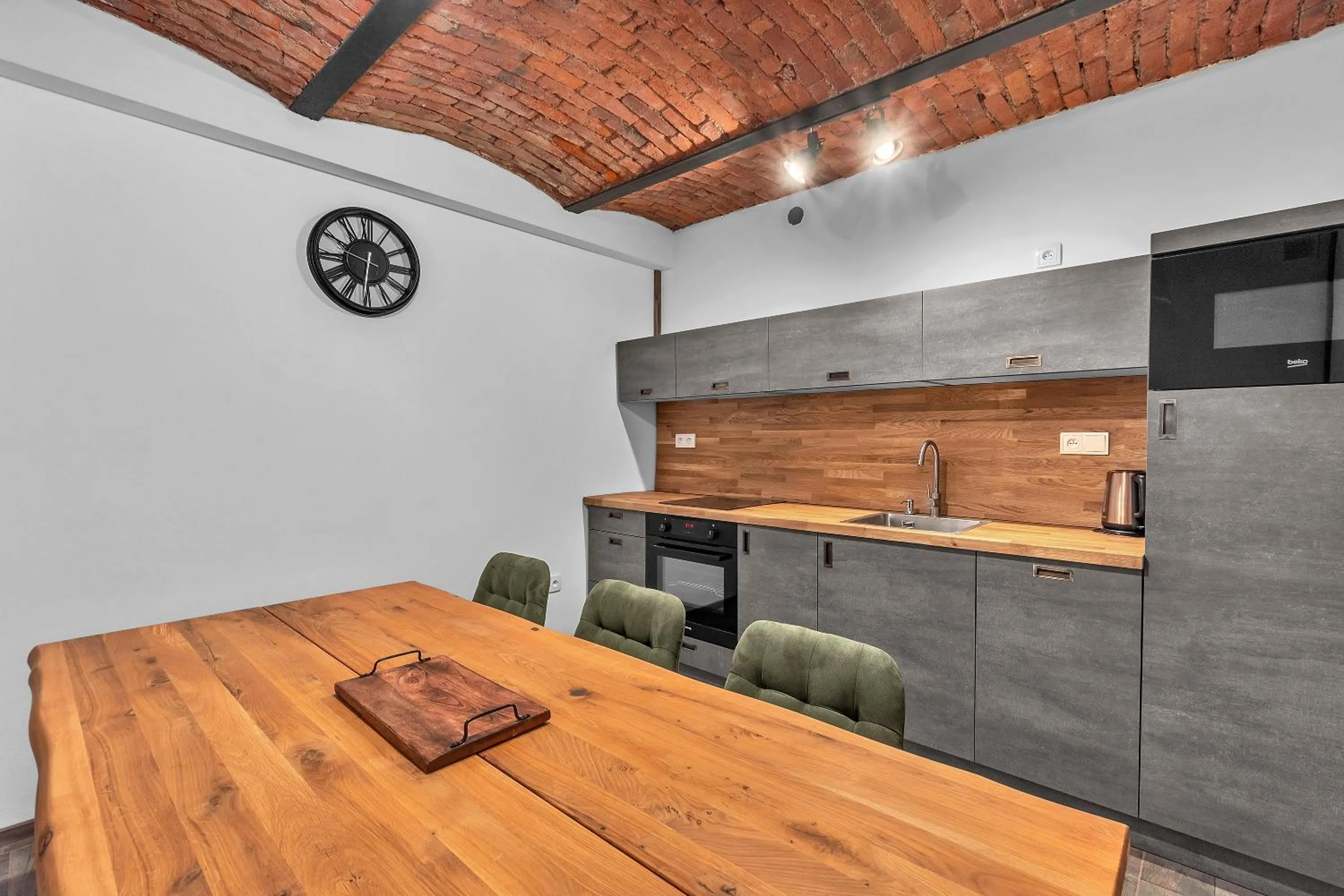 Kitchen or kitchenette in Ludvíkova bouda