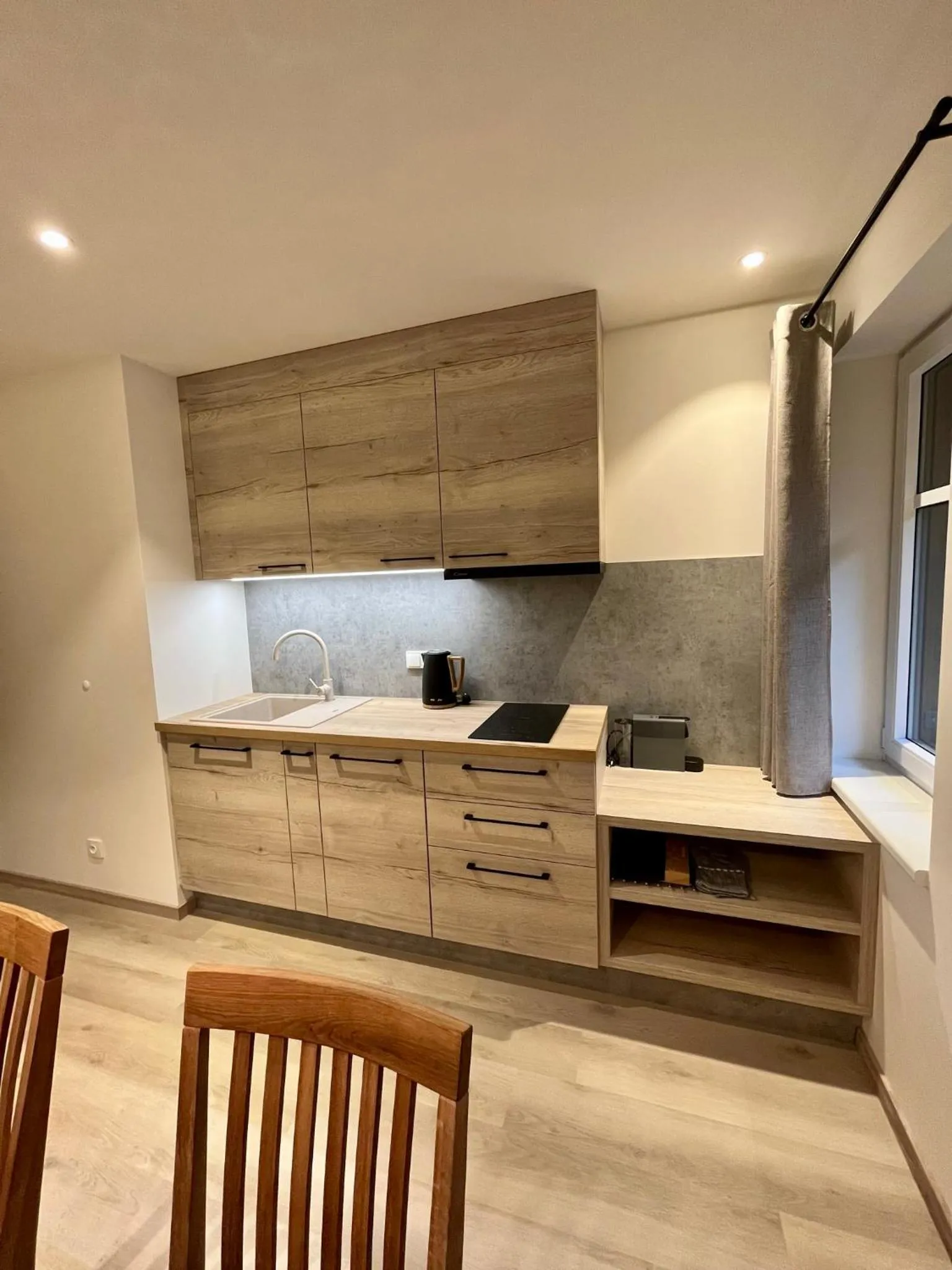 Kitchen or kitchenette in Ludvíkova bouda