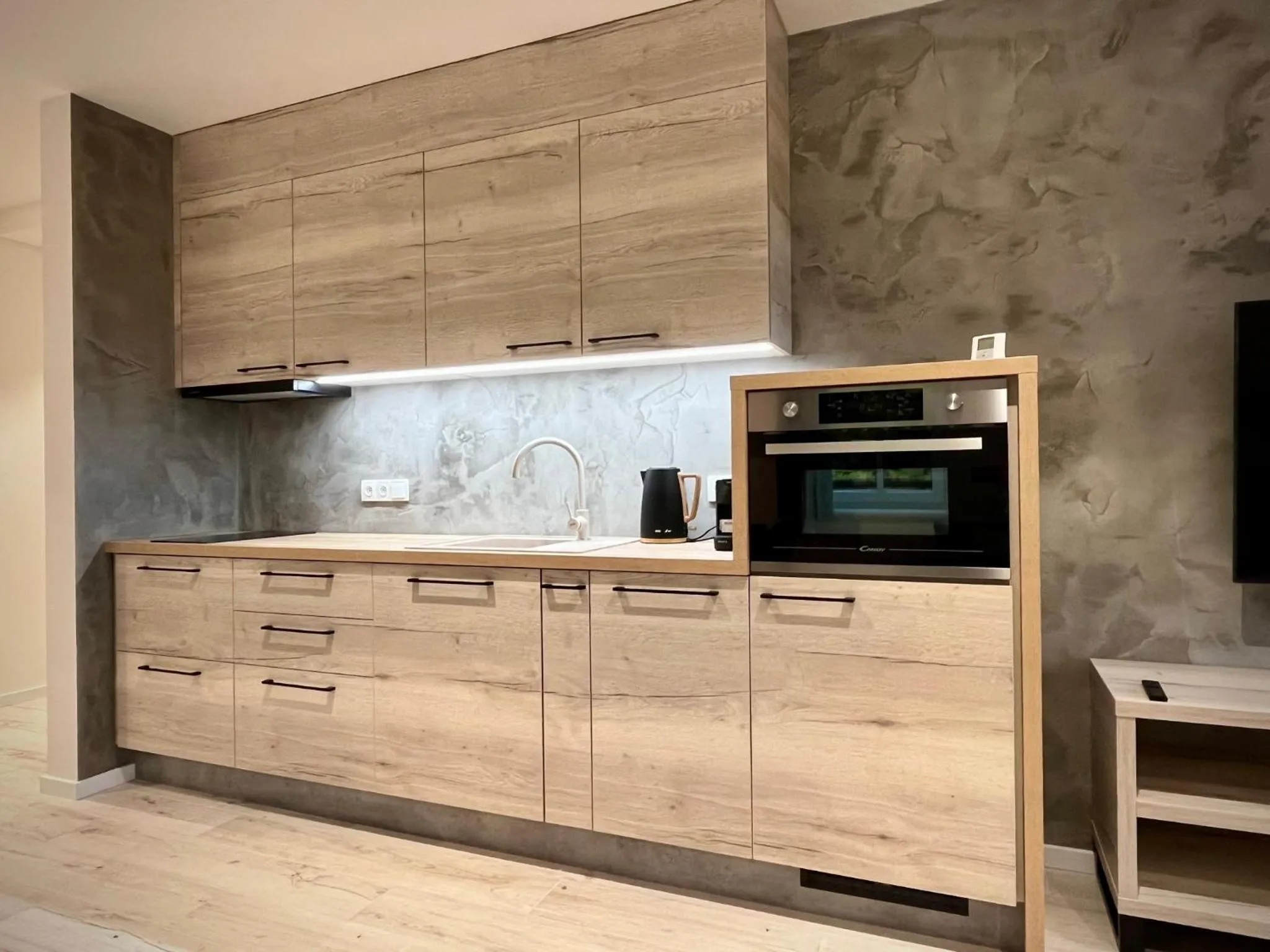 Kitchen or kitchenette in Ludvíkova bouda
