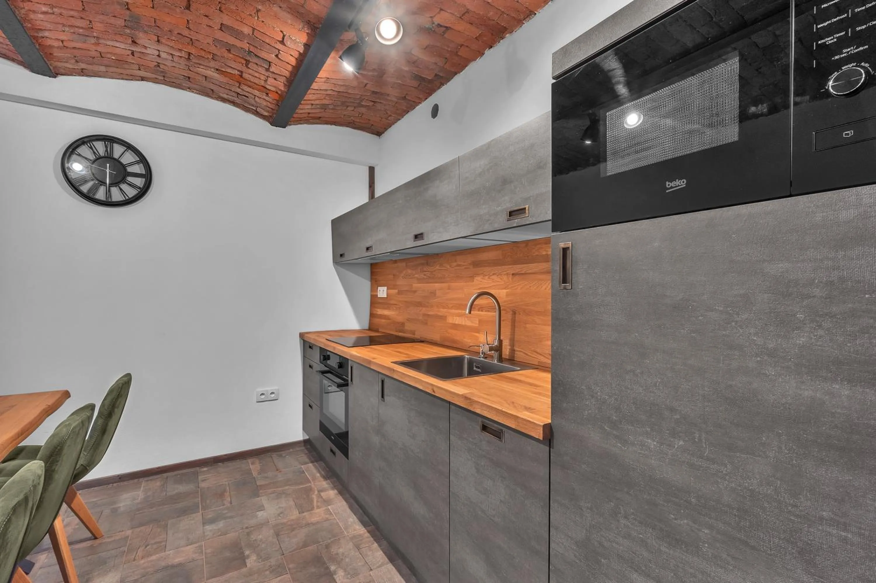 Kitchen or kitchenette in Ludvíkova bouda