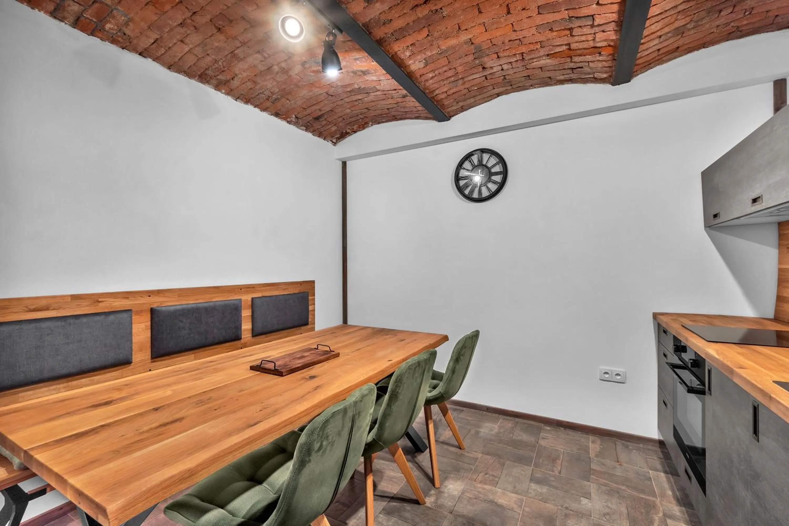 Kitchen or kitchenette in Ludvíkova bouda