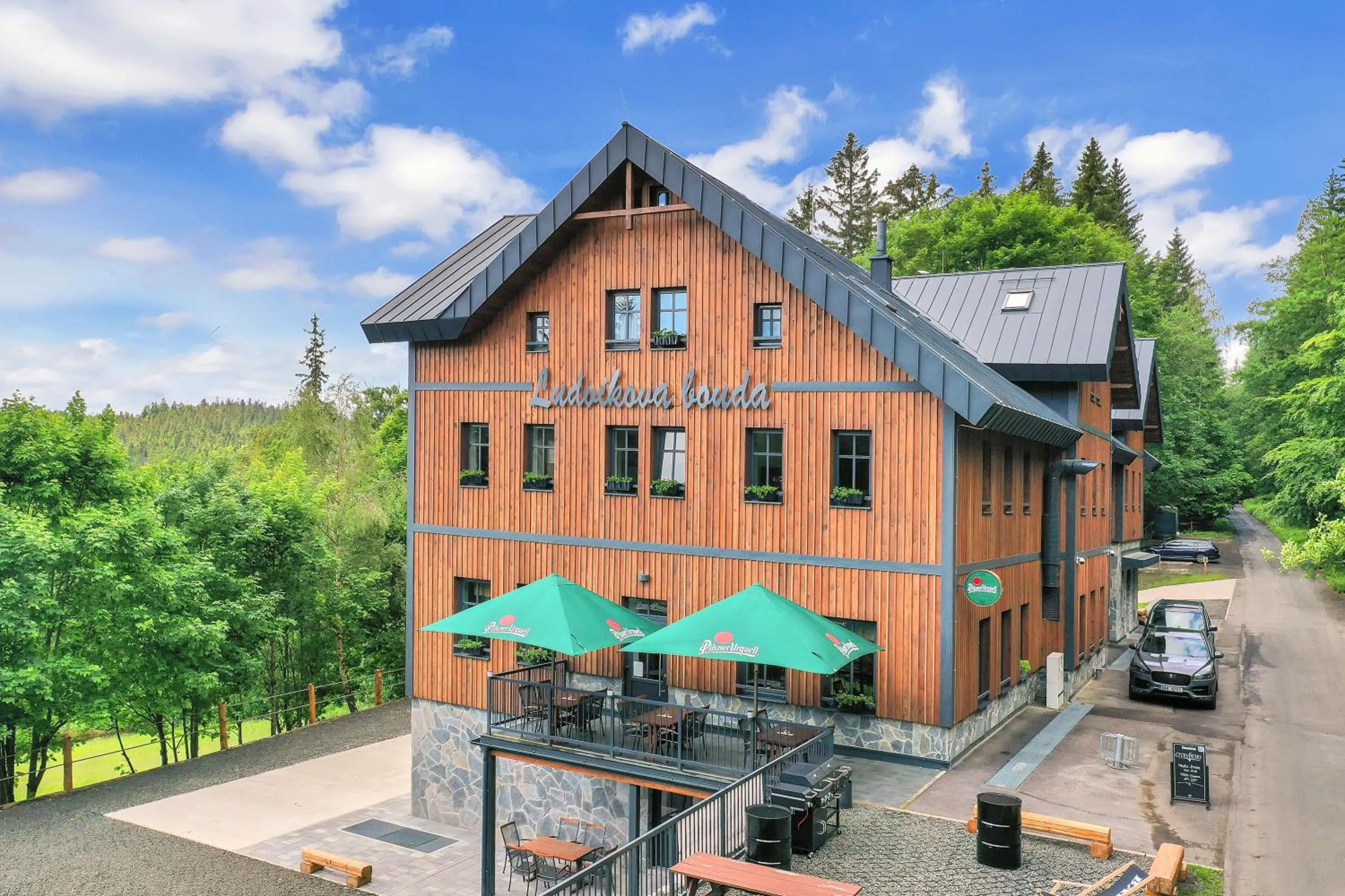 Property building in Ludvíkova bouda