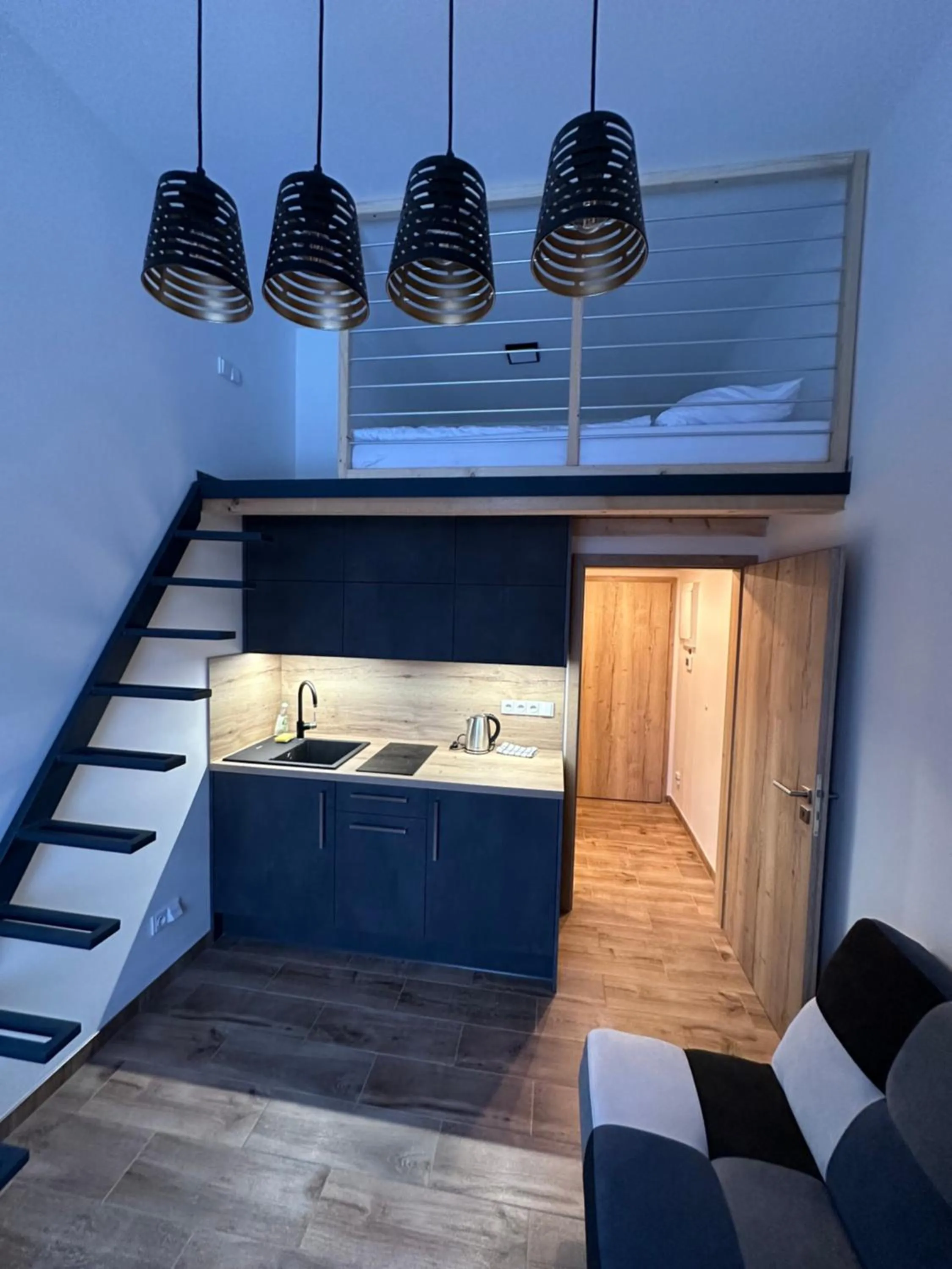 Kitchen or kitchenette in Ludvíkova bouda