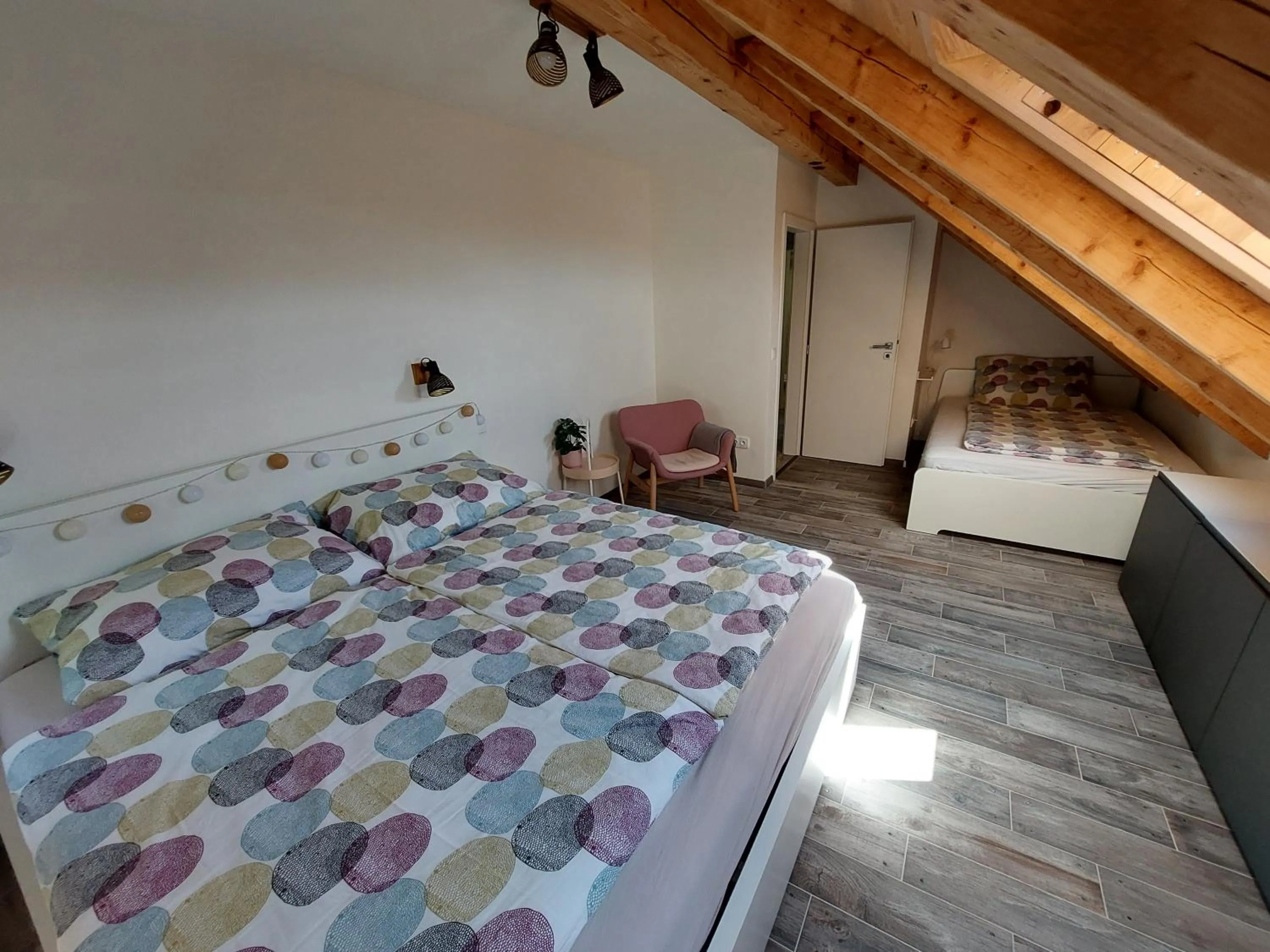 Photo of the whole room, Bed in Ludvíkova bouda