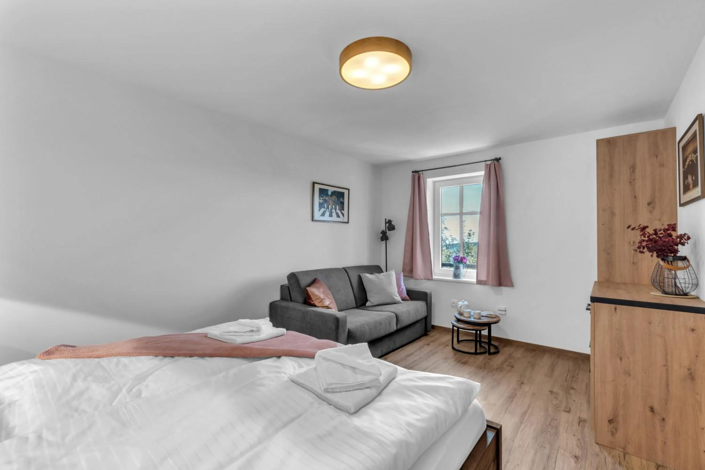 Photo of the whole room, Bed in Ludvíkova bouda