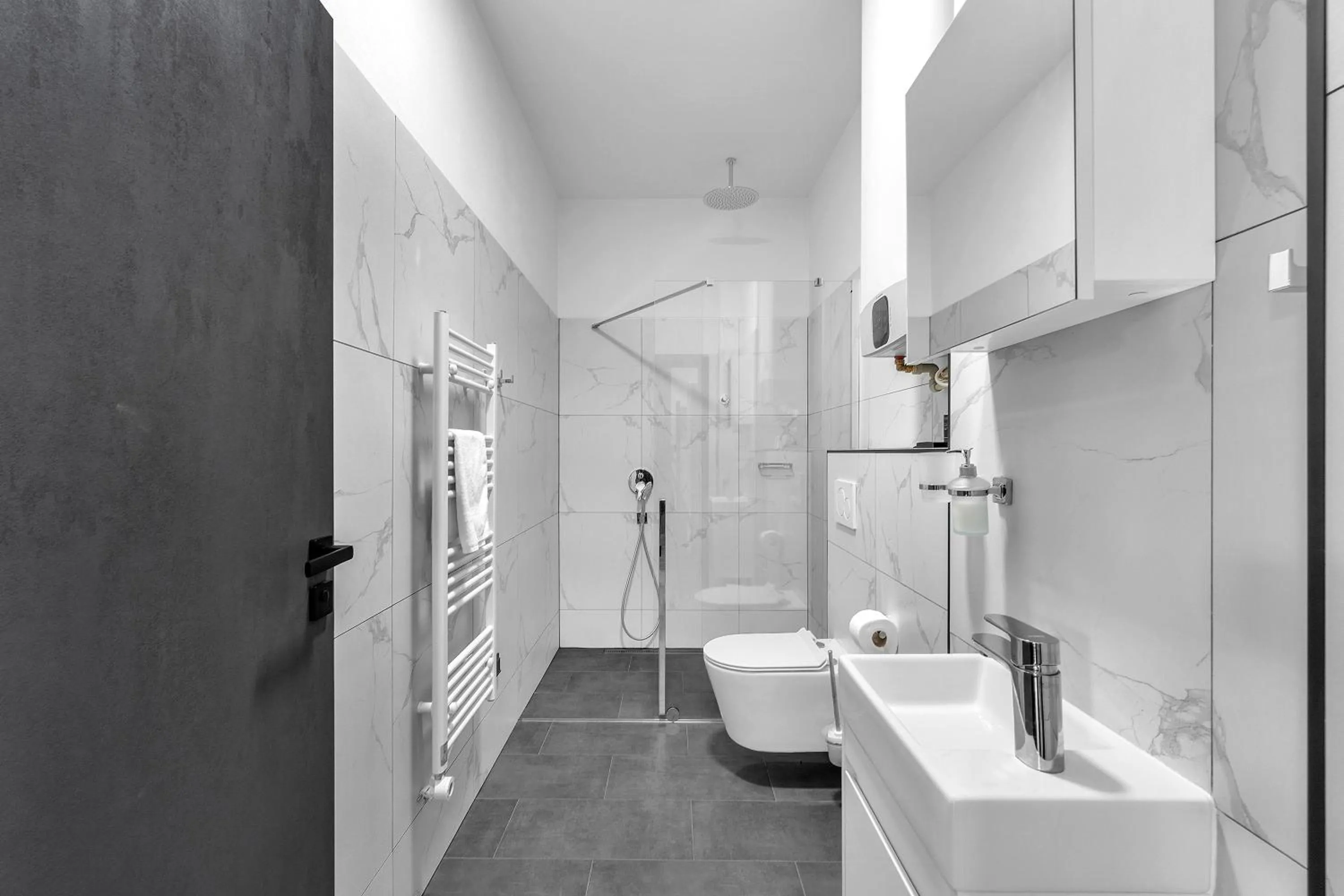 Shower in Ludvíkova bouda