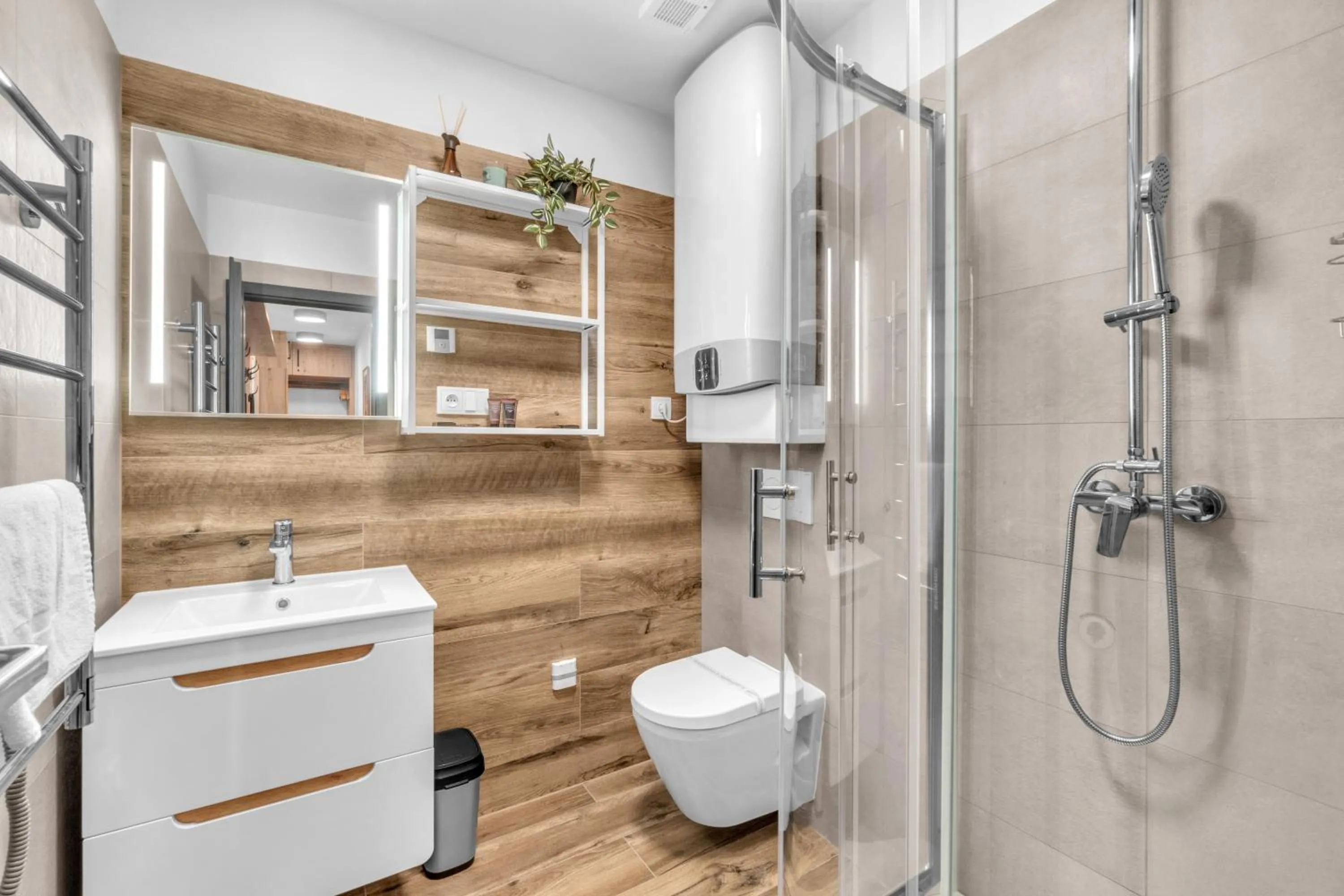 Shower in Ludvíkova bouda