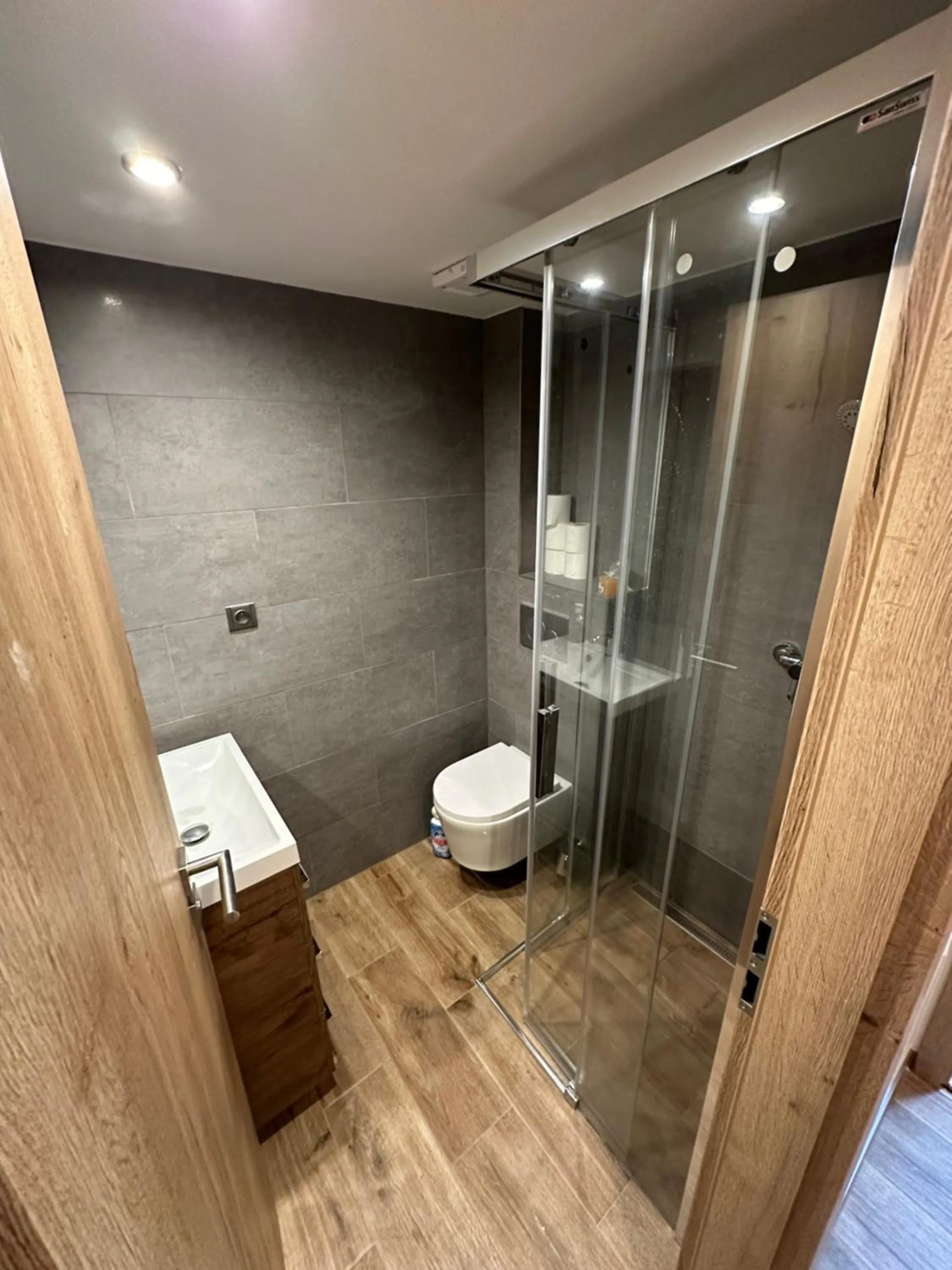 Shower in Ludvíkova bouda