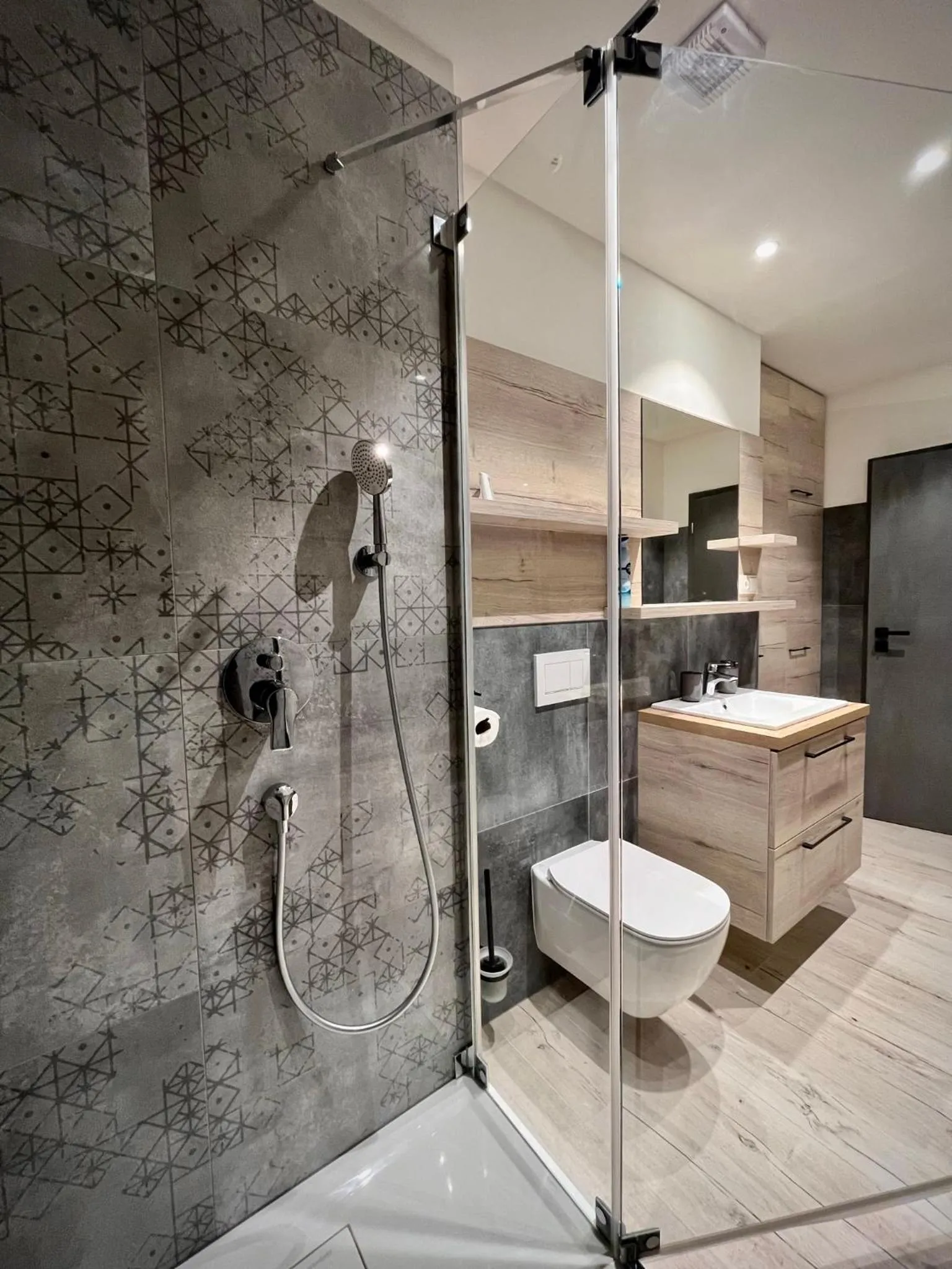 Shower in Ludvíkova bouda