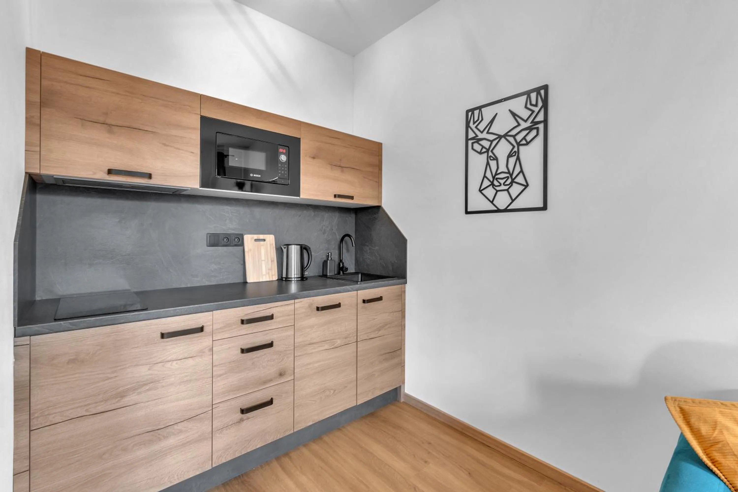 Kitchen or kitchenette in Ludvíkova bouda