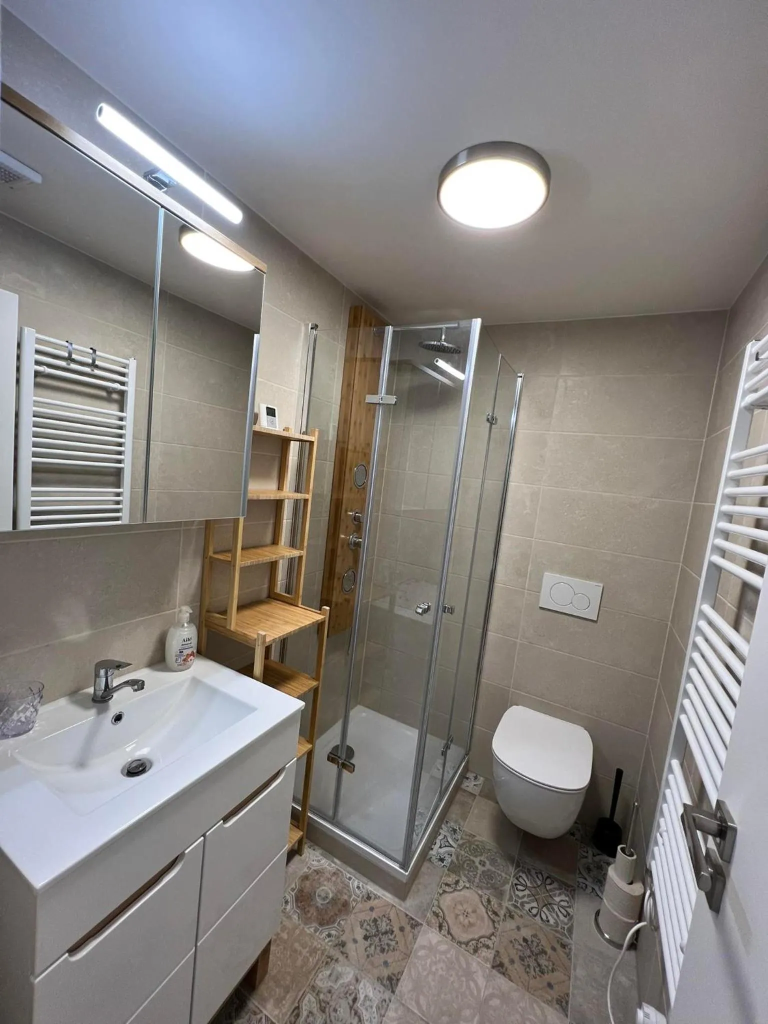 Shower in Ludvíkova bouda