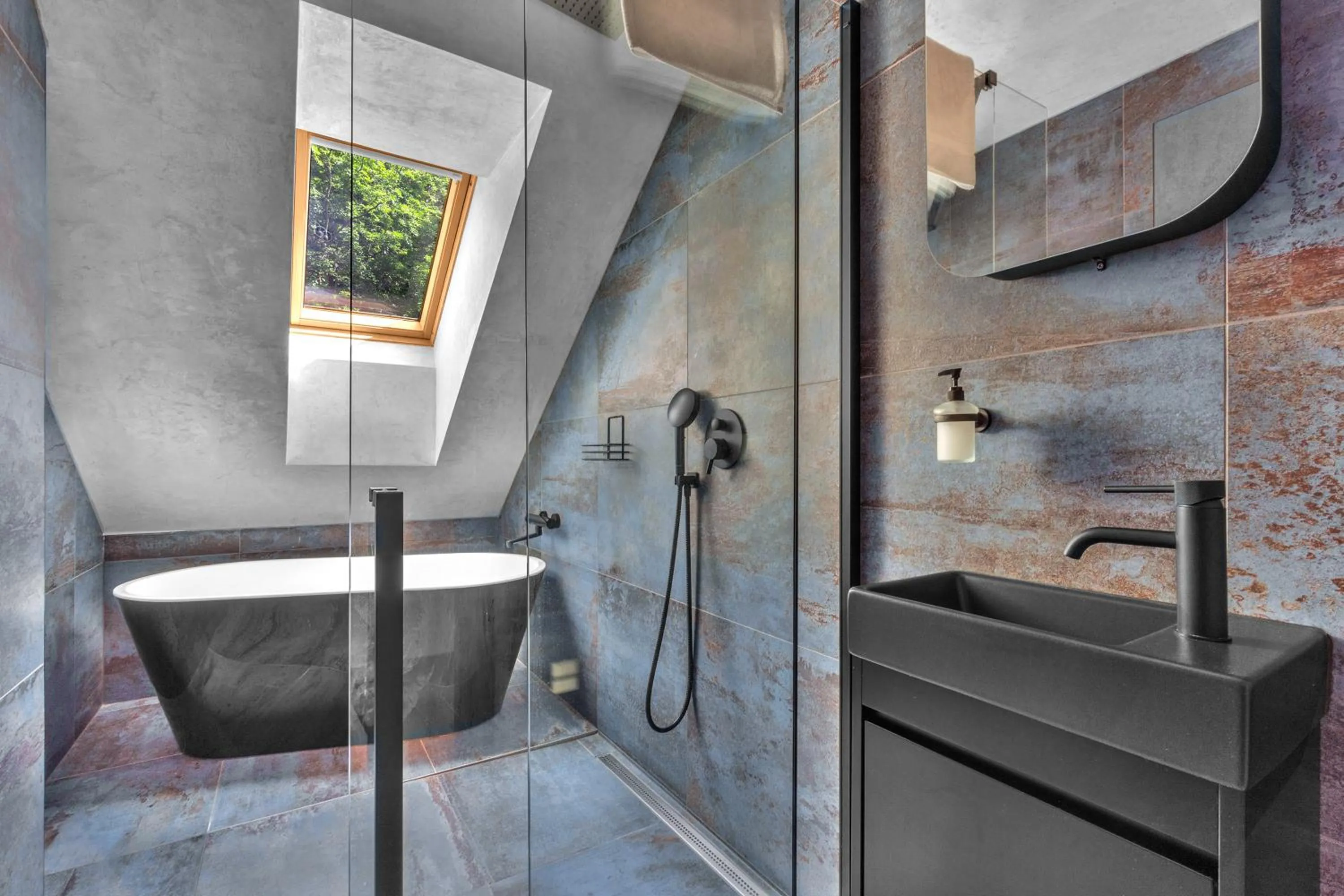 Shower in Ludvíkova bouda