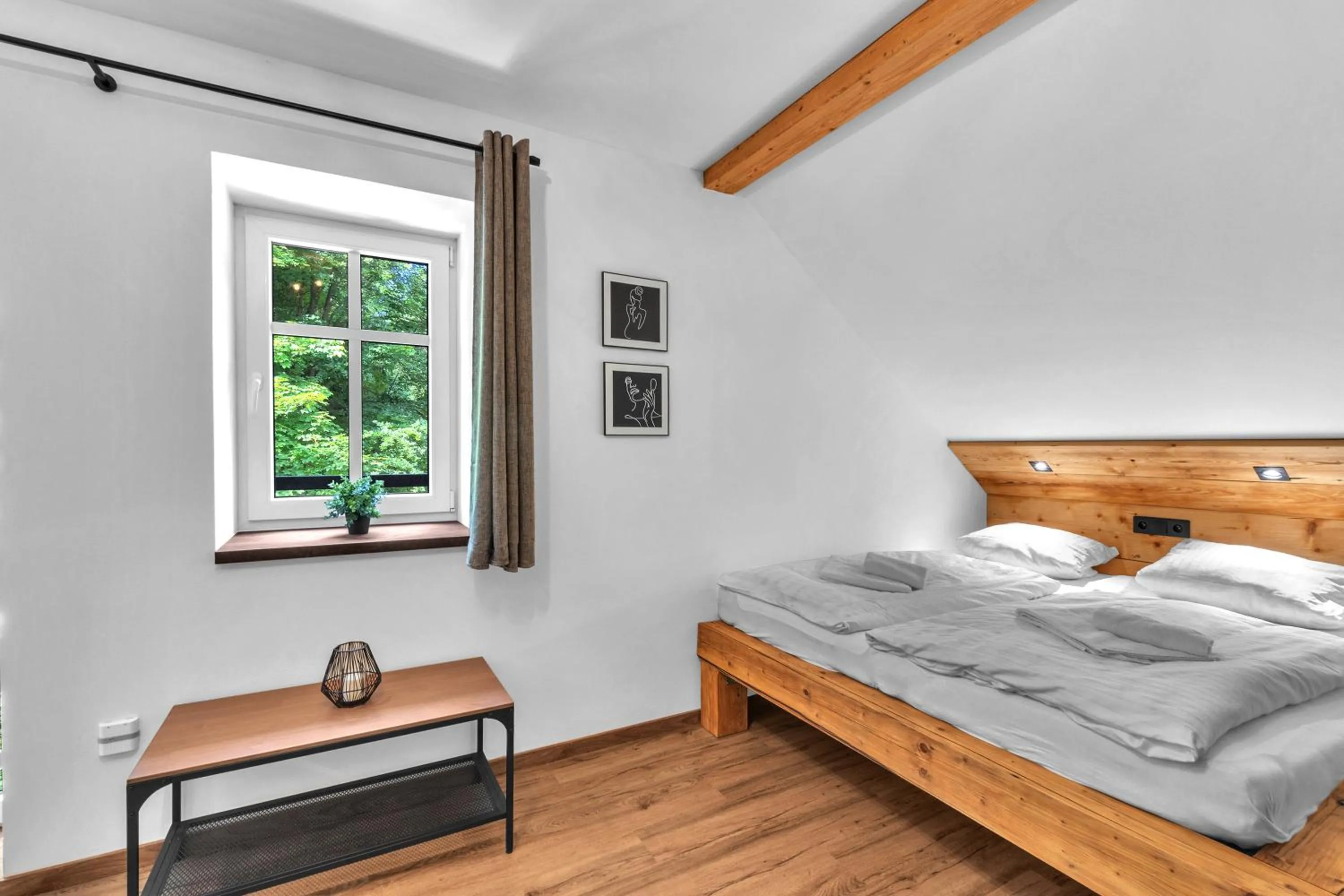 Bedroom, Bed in Ludvíkova bouda