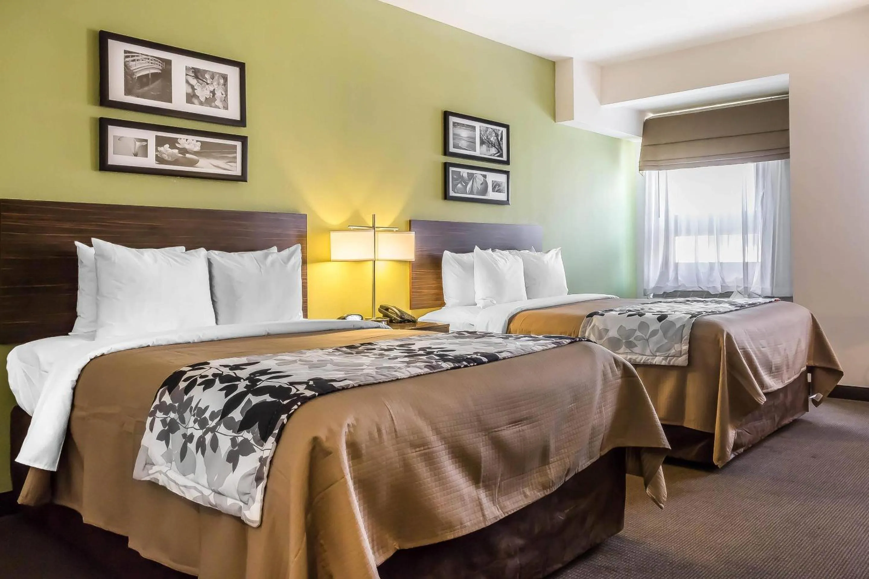 Bedroom, Bed in Sleep Inn Philadelphia Center City