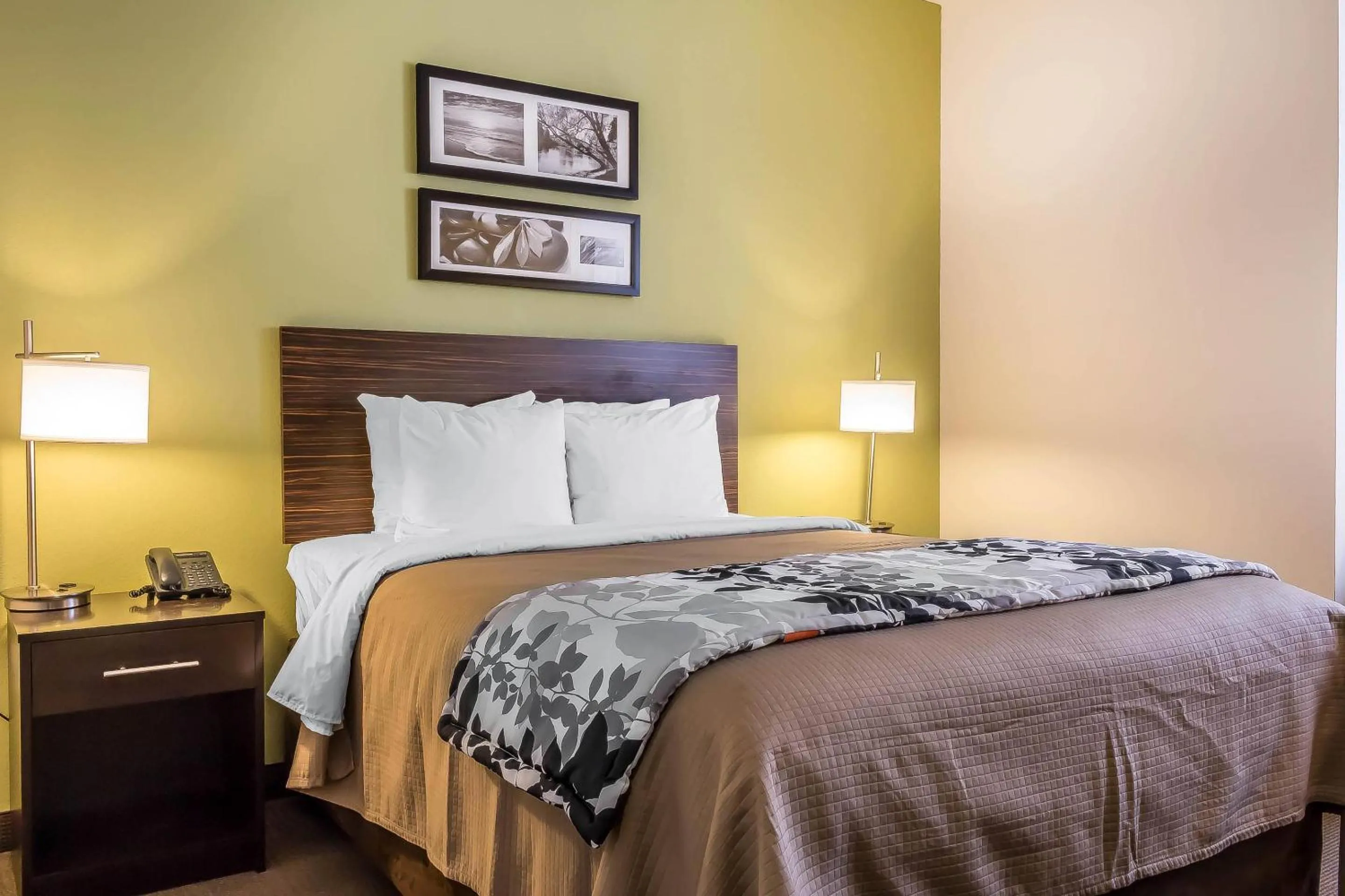 Bedroom, Bed in Sleep Inn Philadelphia Center City