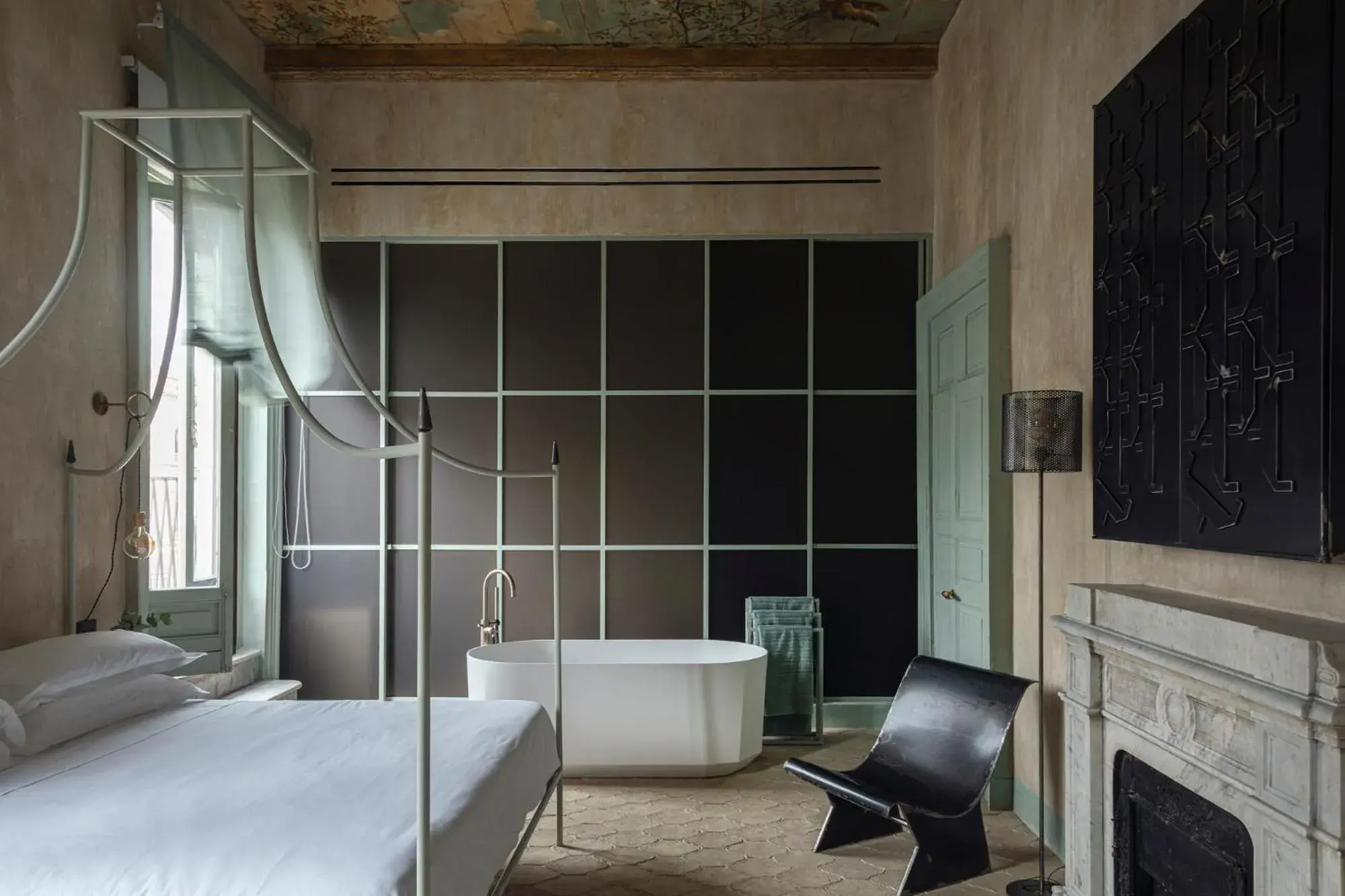 Deluxe Double Room with Bath - single occupancy in ELLE dimora di Sicilia Deluxe Double Room with Bath - single occupancy in ELLE dimora di Sicilia