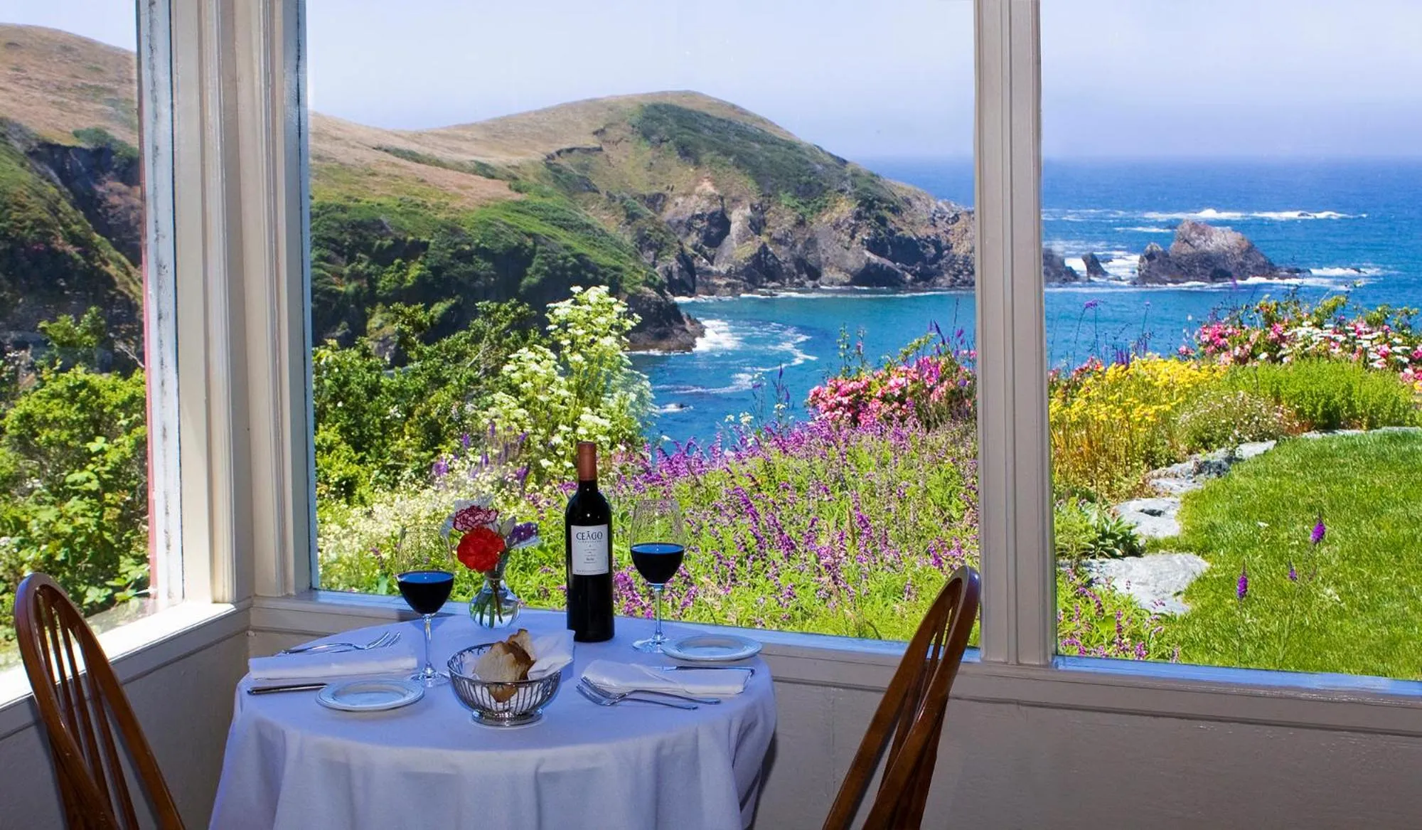 Restaurant/places to eat in SCP Mendocino Coast Lodge