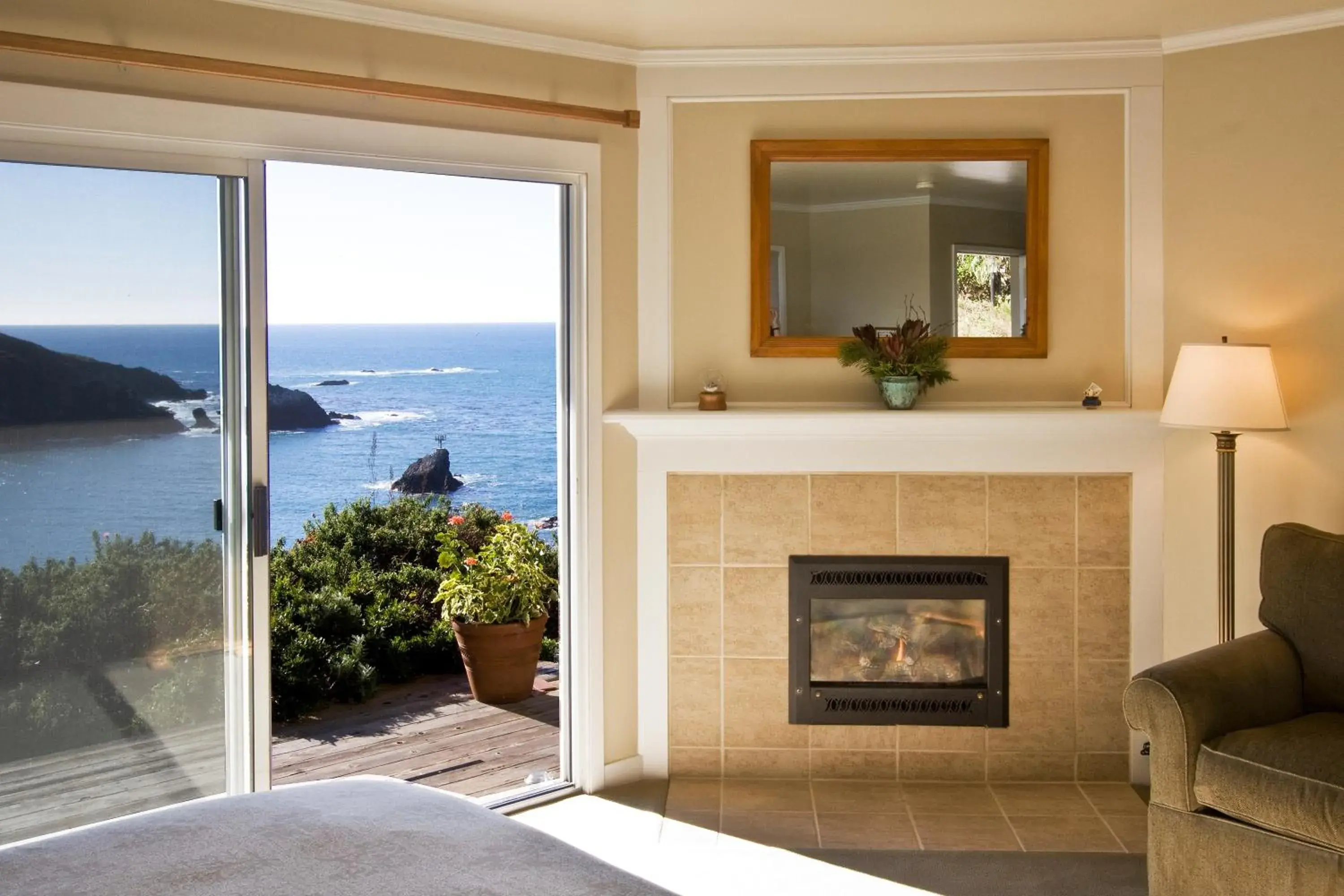 King Room with Balcony in SCP Mendocino Coast Lodge King Room with Balcony in SCP Mendocino Coast Lodge