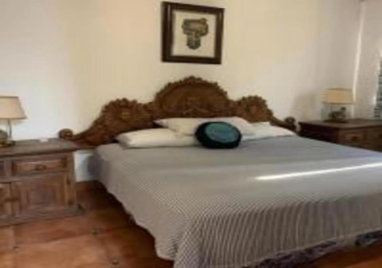 Bed in Casa Shambhala Malinalco
