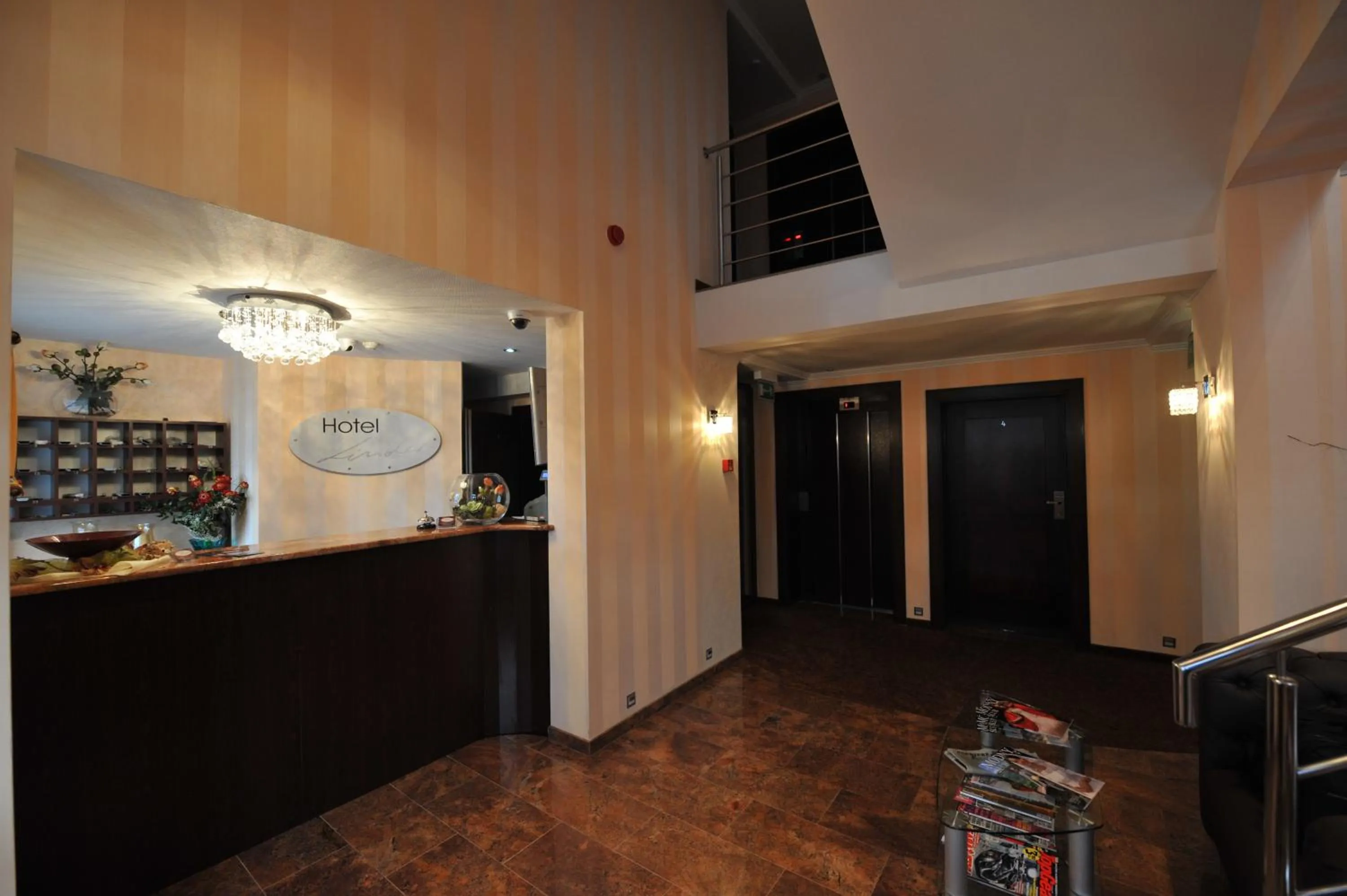 Lobby or reception in Hotel Linder
