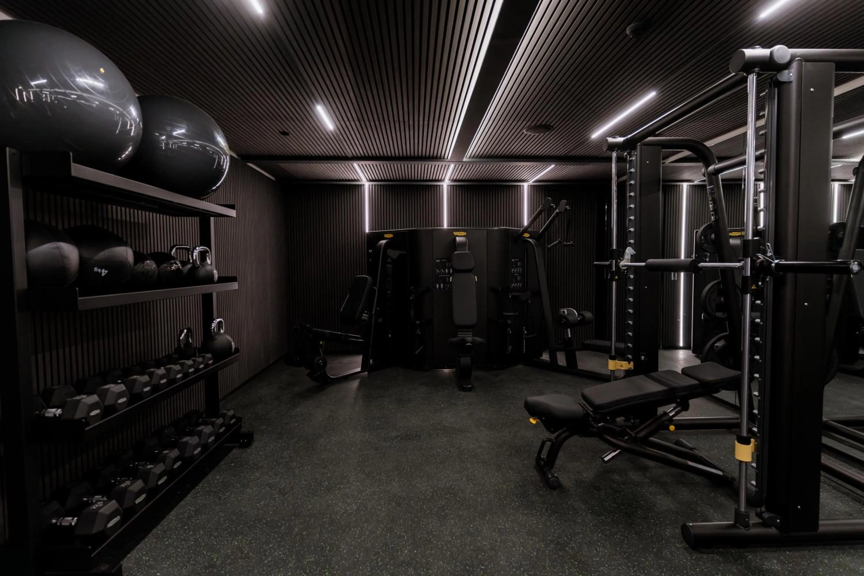 Fitness centre/facilities in Alexander, Member of The Leading Hotels of the World